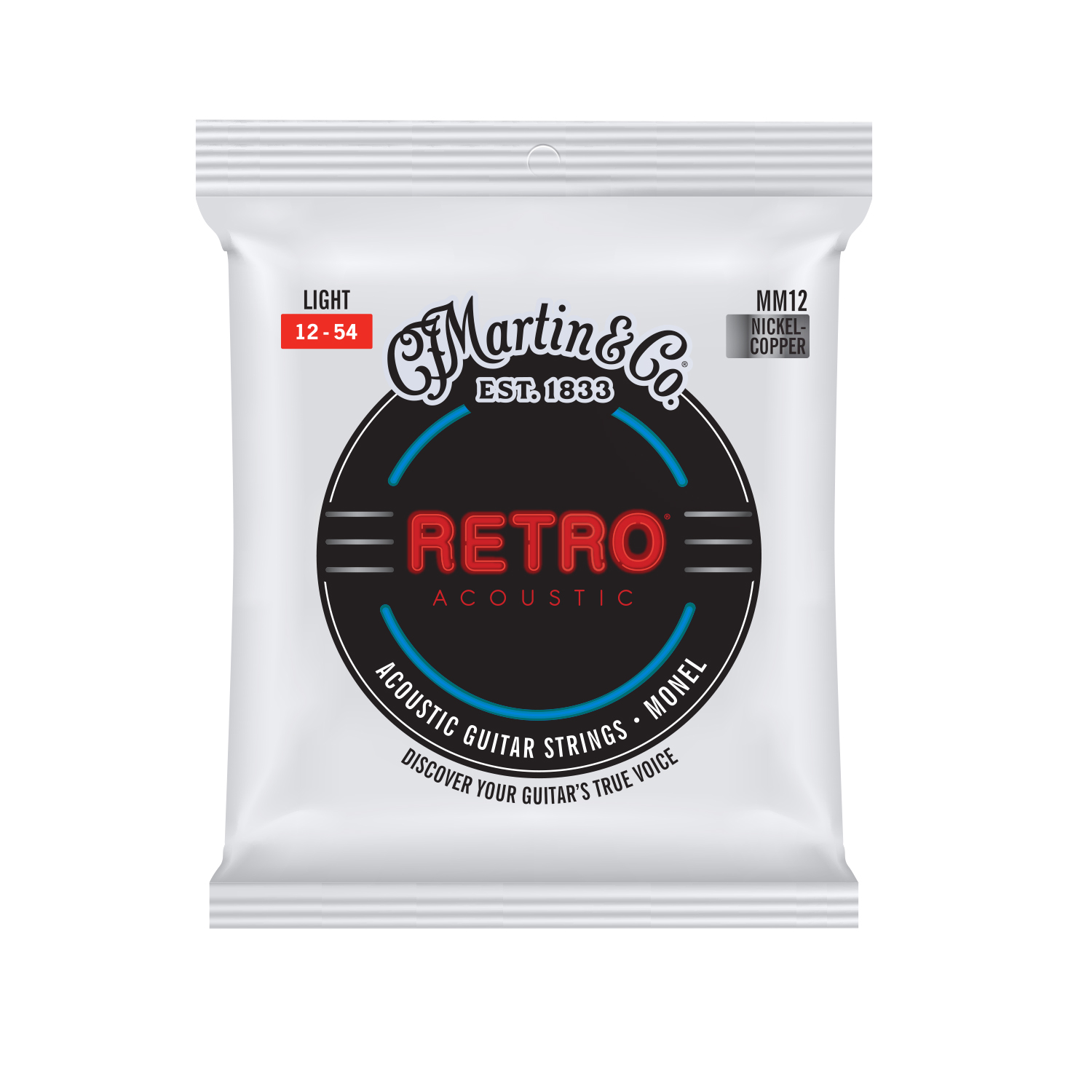 Martin Light Retro Guitar Strings image number 1