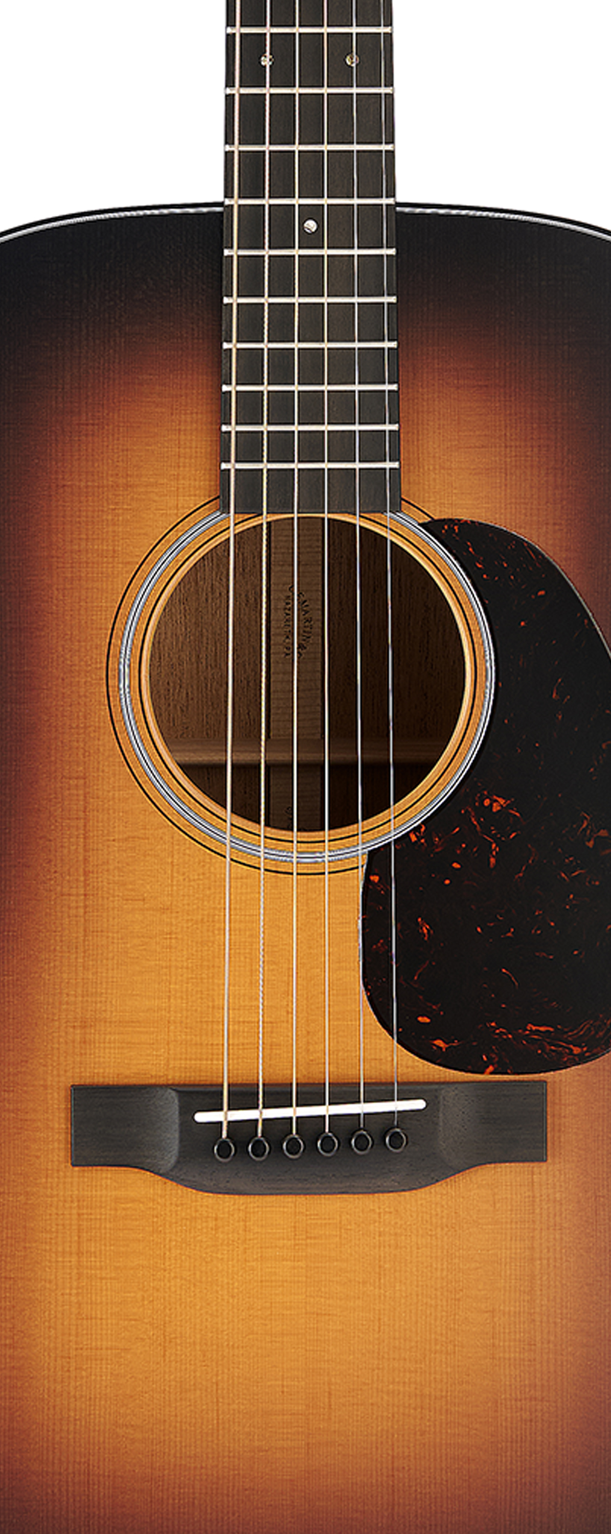 Body of Martin D-18 Satin 1935 Sunburst Guitar image number 3