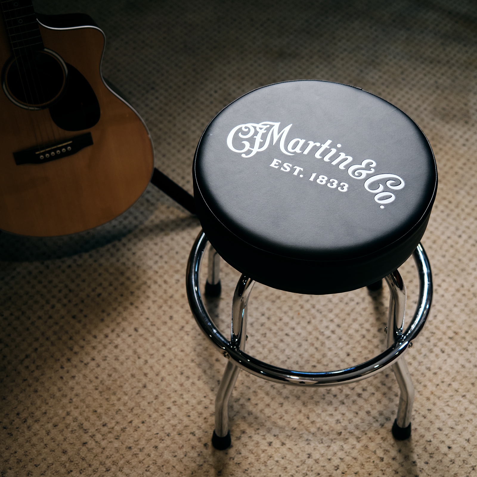 Martin Chrome Barstool image number 1