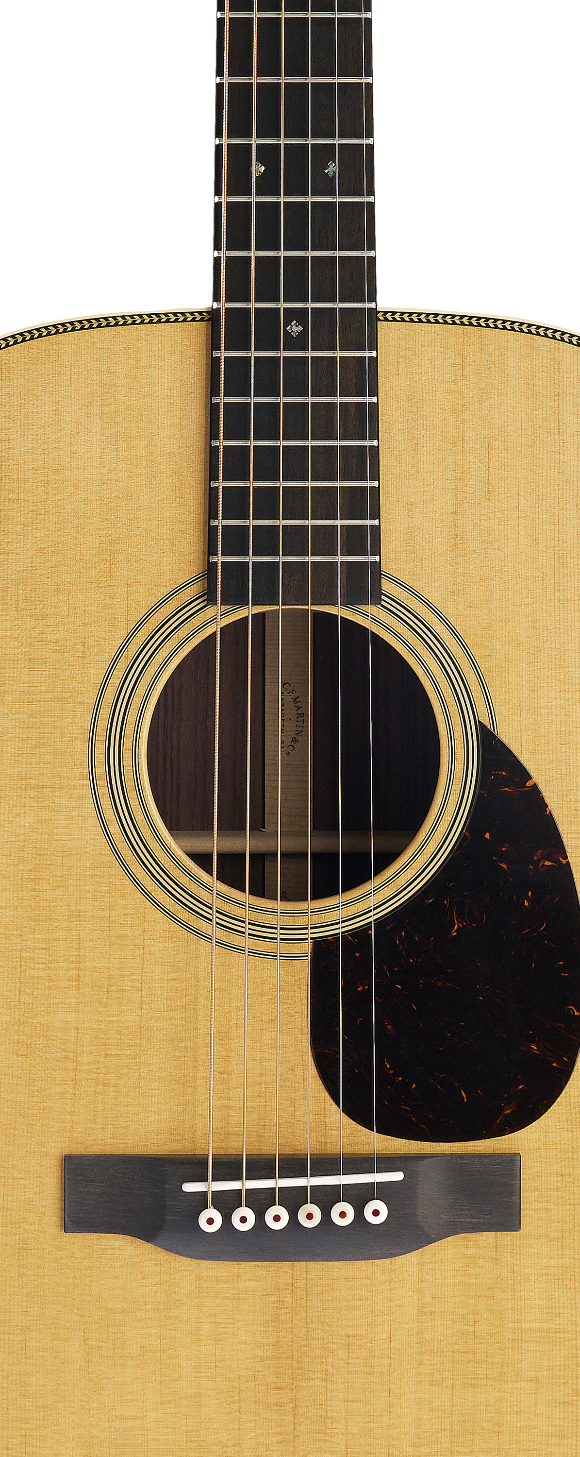 Body of Martin OM-28 Guitar image number 3