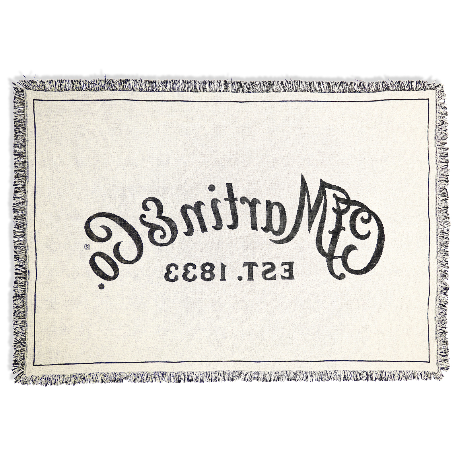 Martin Script Logo Woven Blanket image number 3