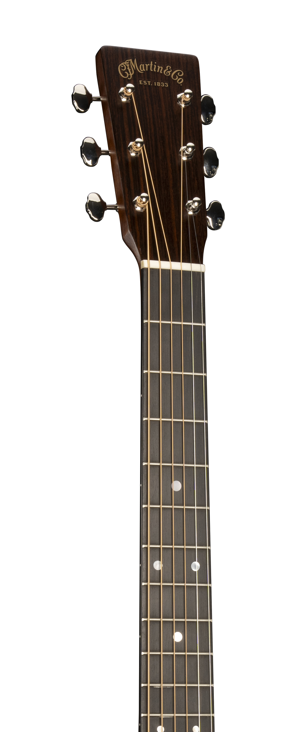Headstock and Neck of Martin GPC-16E Mahogany Satin Guitar image number 4