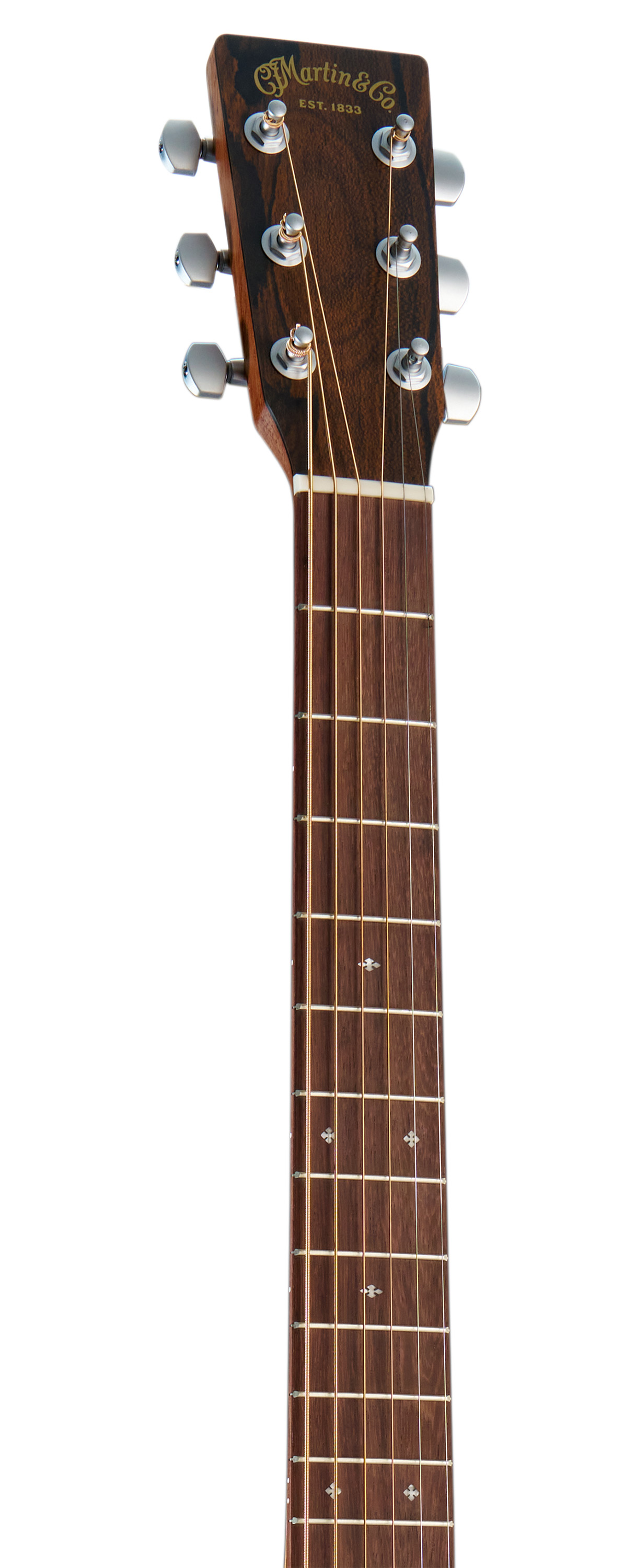 Headstock and Neck of Martin OMC-X2E Ziricote Guitar image number 4