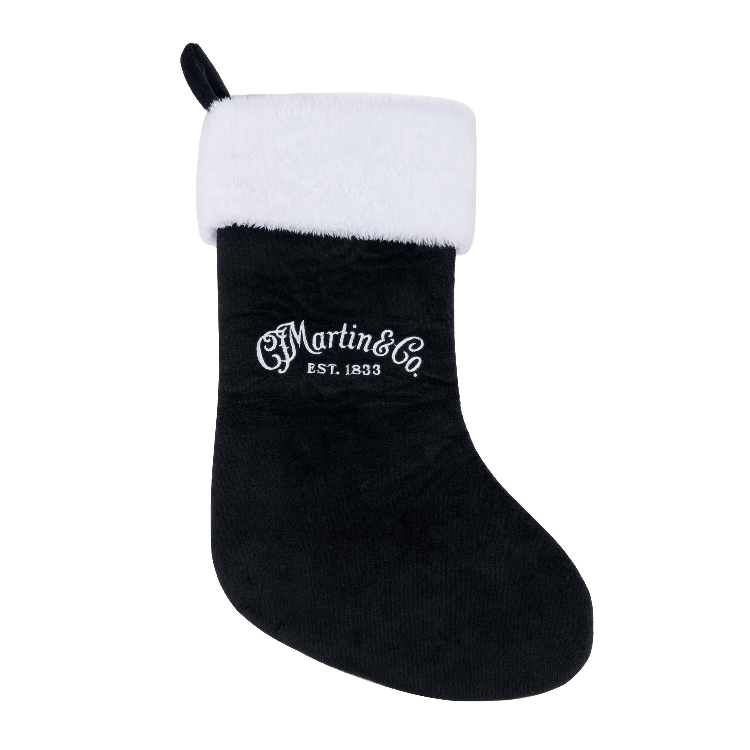 Martin Black & White Holiday Stocking image number 9