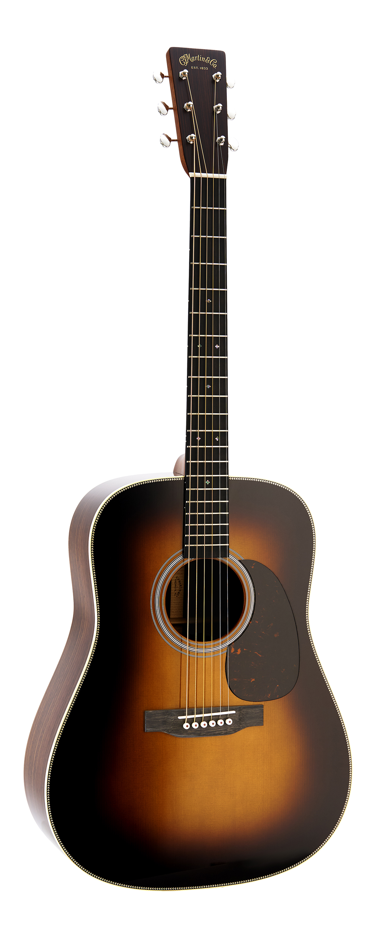 Martin HD-28 Gloss 1935 Sunburst Guitar image number 1