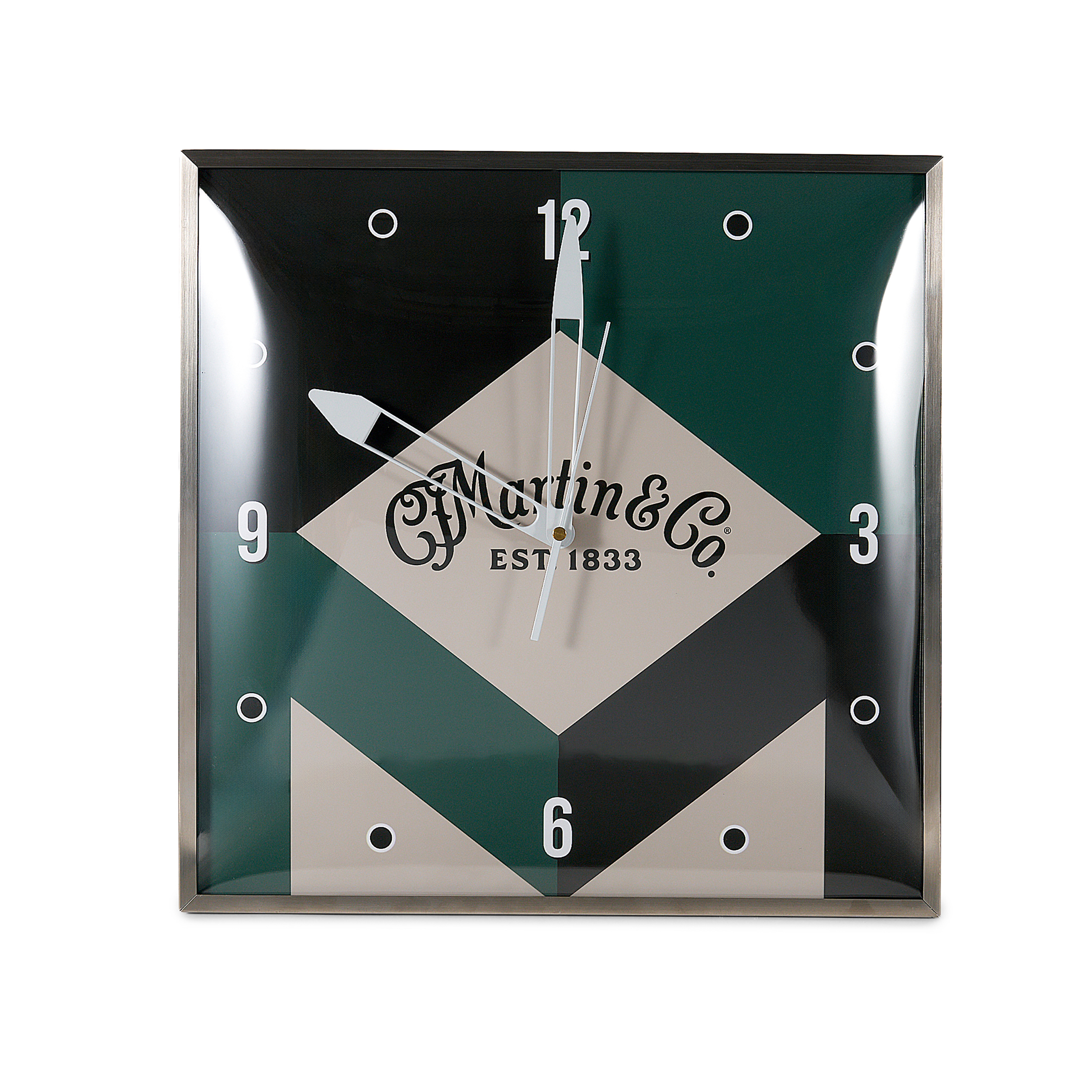 Martin Retro Monogram Lighted Wall Clock  image number 1