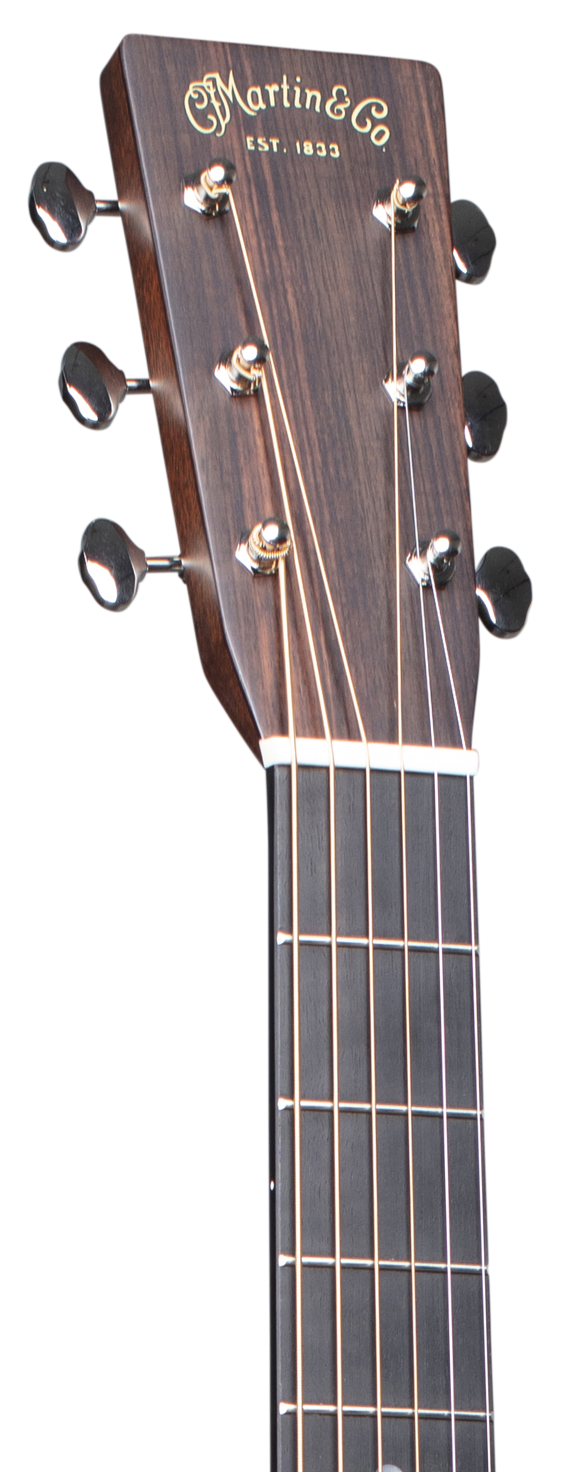 Headstock and Neck of Martin D-28 Gloss 1935 Sunburst Guitar image number 4