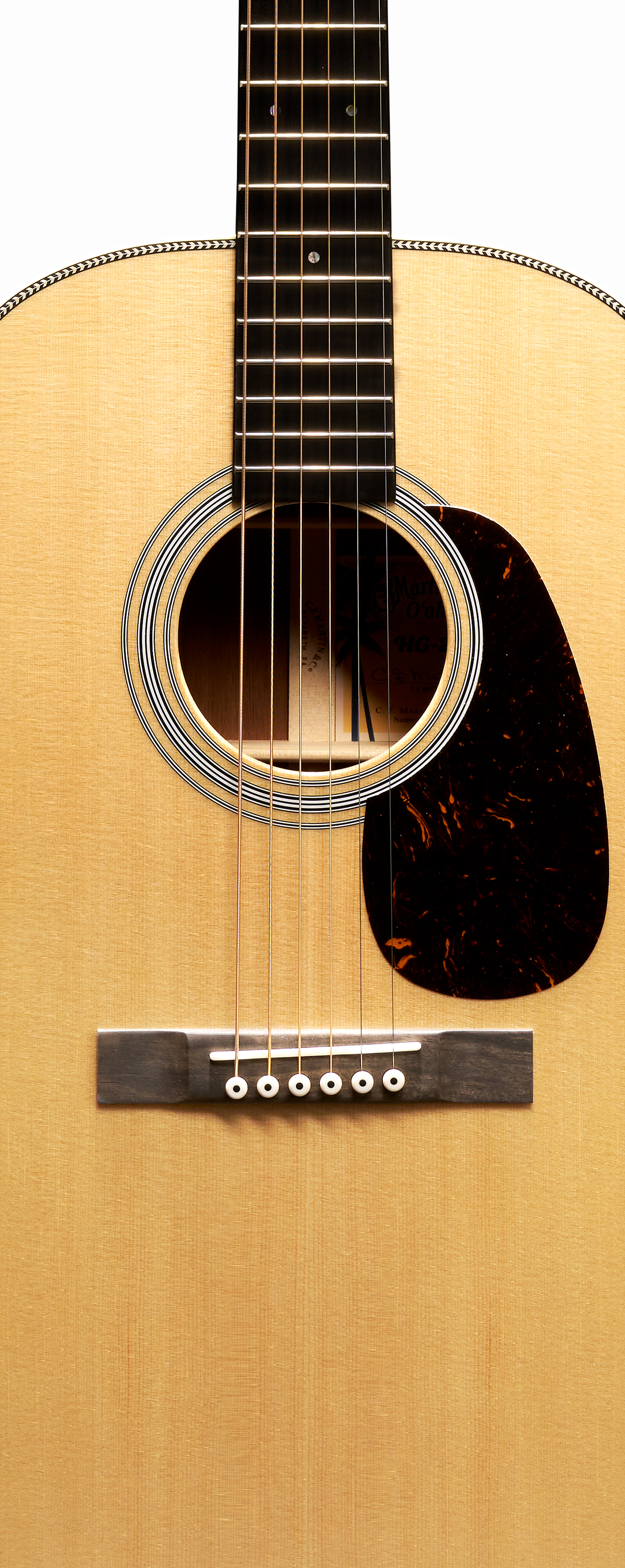 Body of Martin O'ahu HG-28 Guitar image number 3