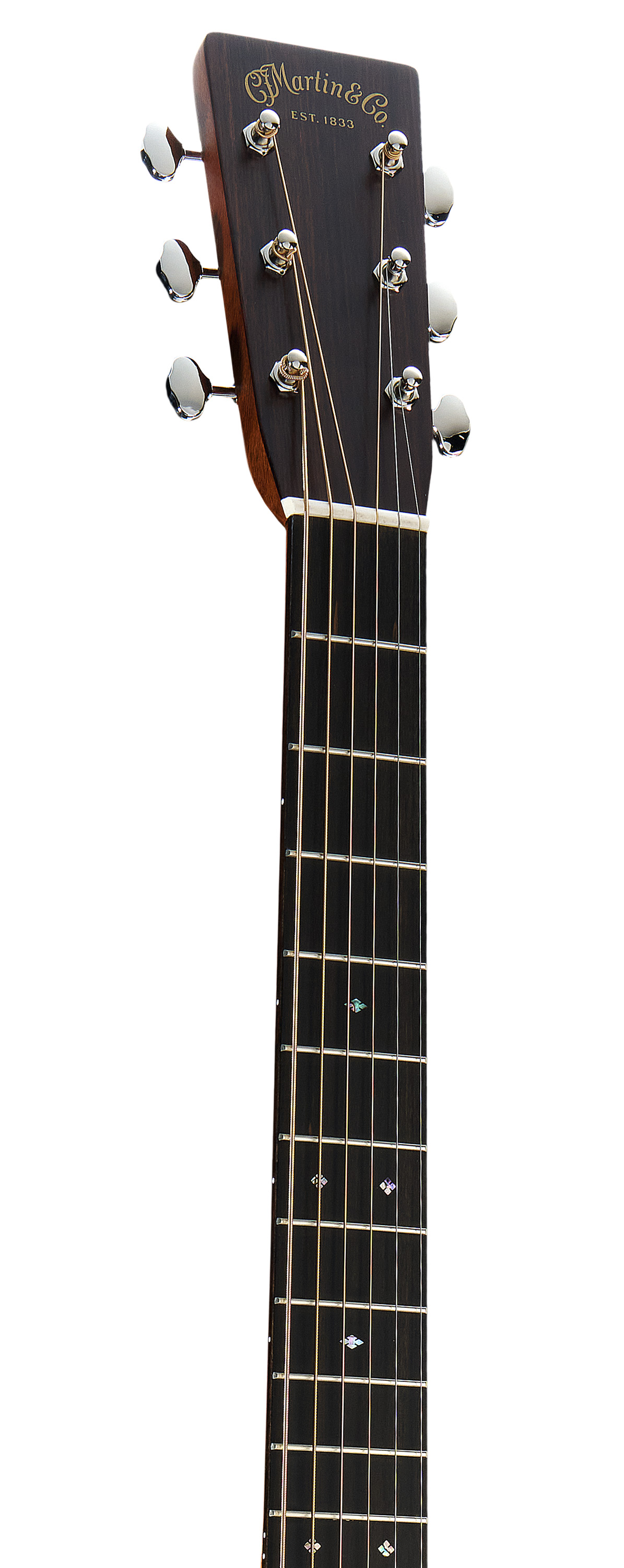 Headstock and Neck of Martin HD-28 Guitar image number 4