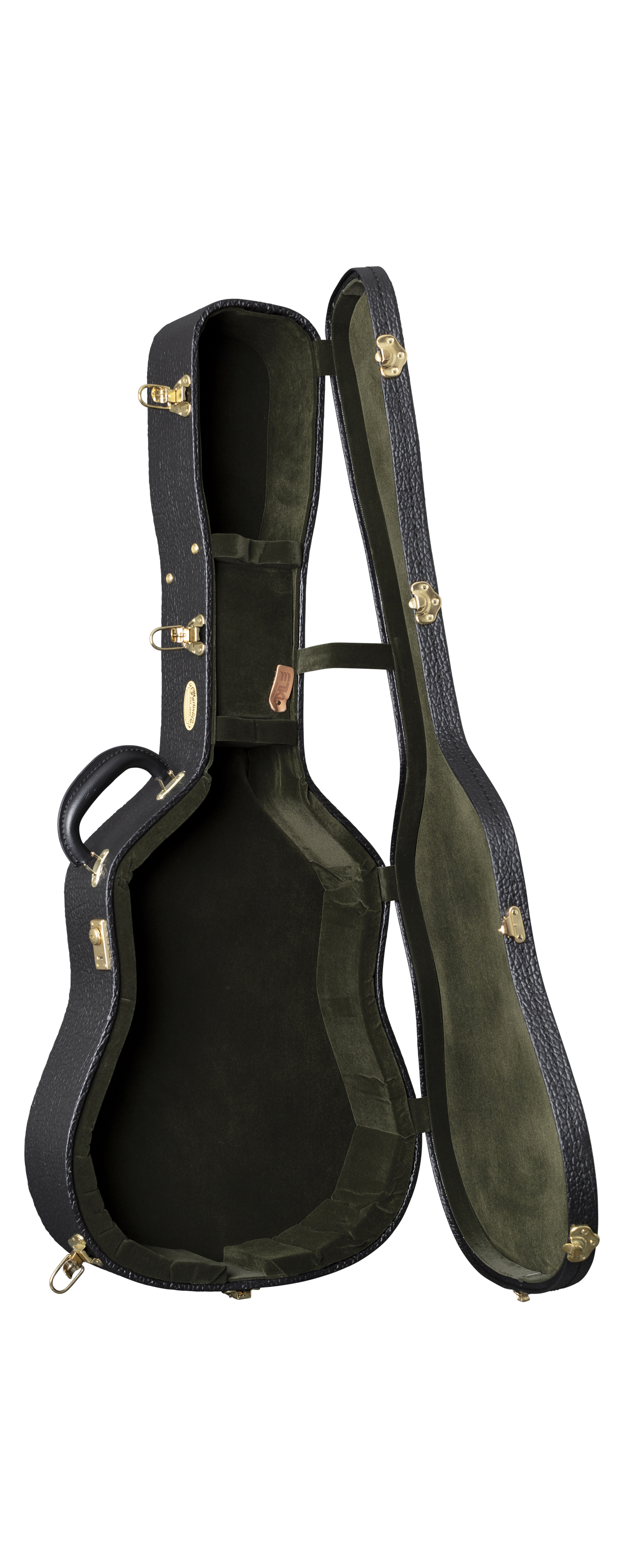 Open guitar case for a Martin guitar image number 10