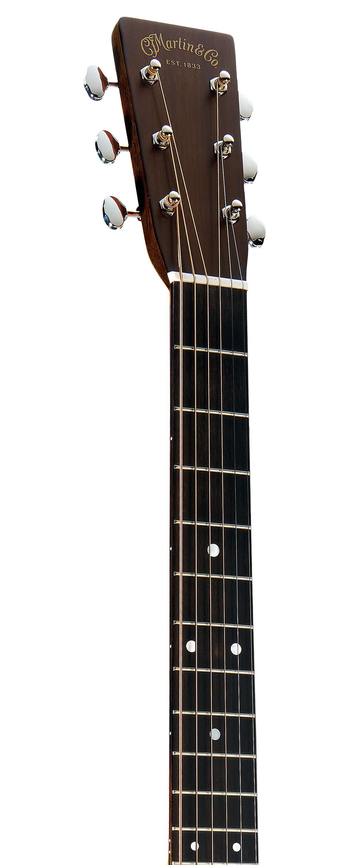 Headstock and Neck of Martin D-28 Guitar image number 4