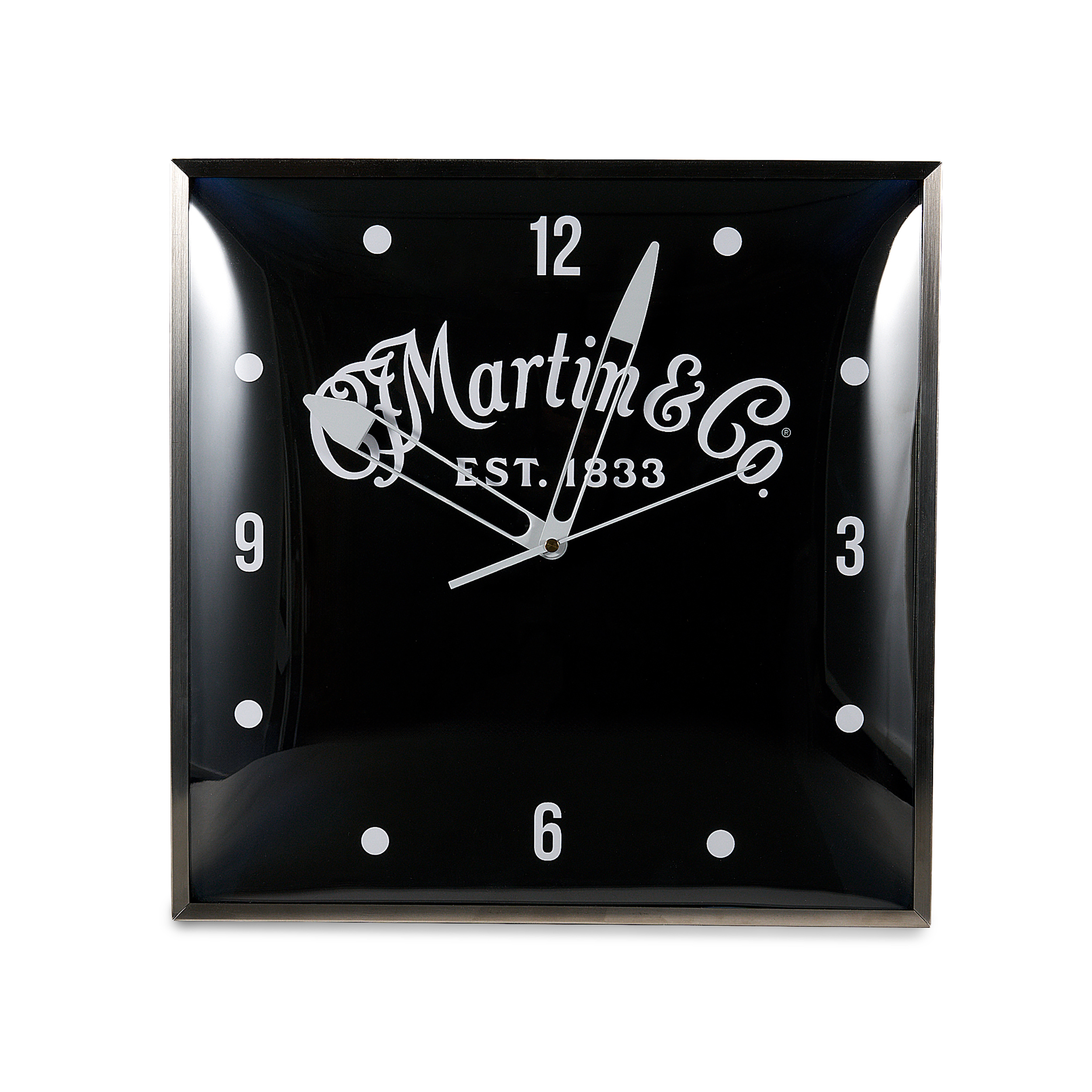Martin D-28 Silhouette Lighted Wall Clock  image number 1