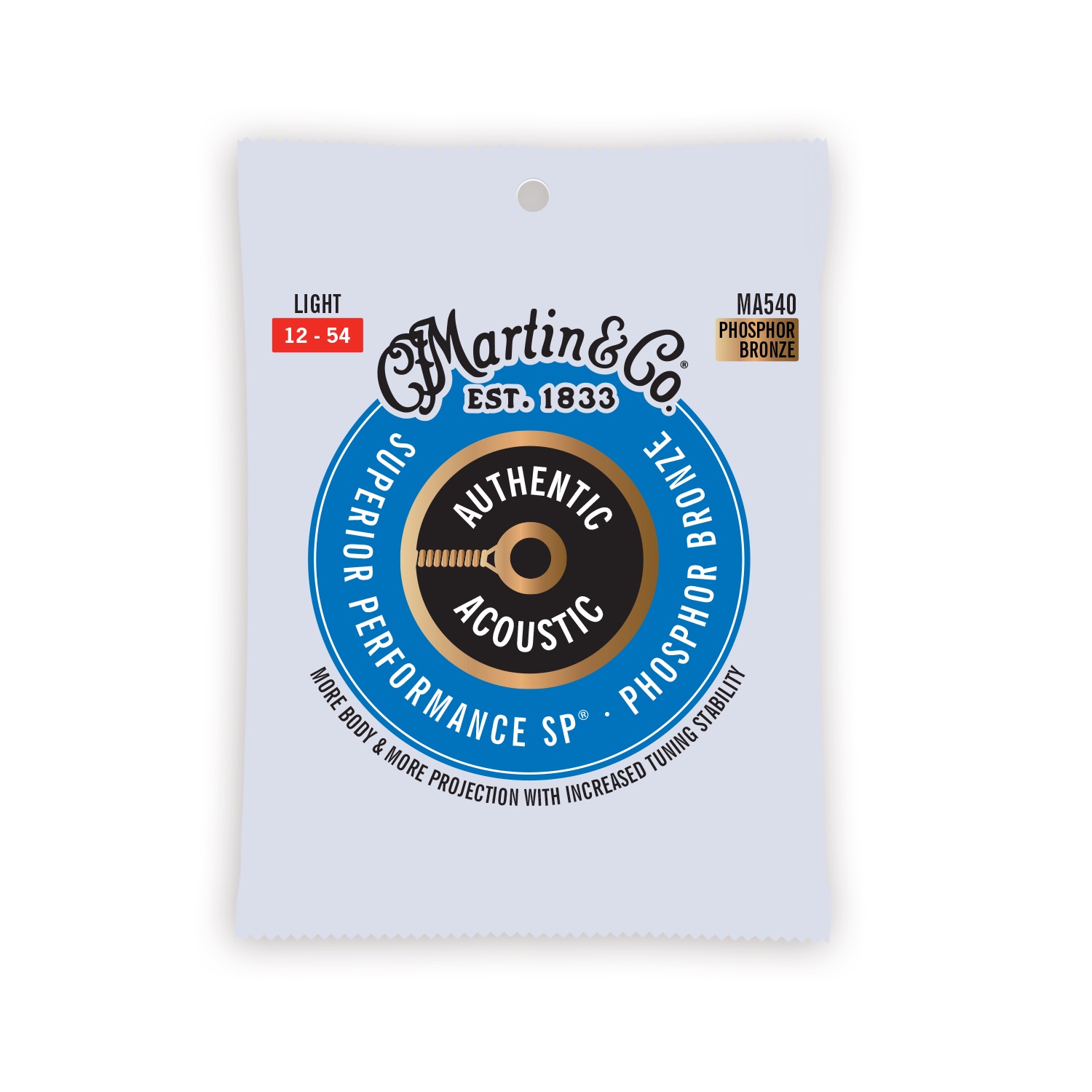  Authentic Acoustic SP&reg; Guitar Strings Phosphor Bronze image number 2