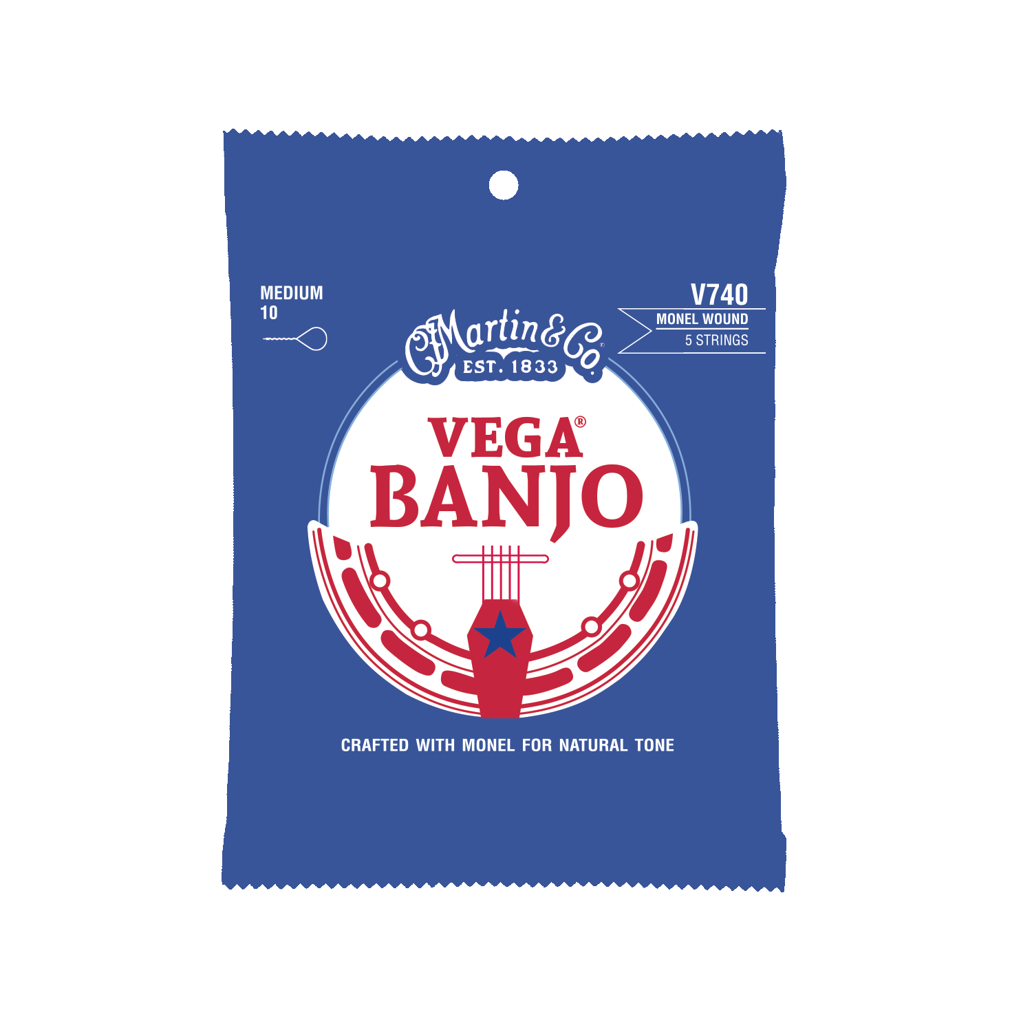 Vega&reg; Banjo Strings Monel image number 1