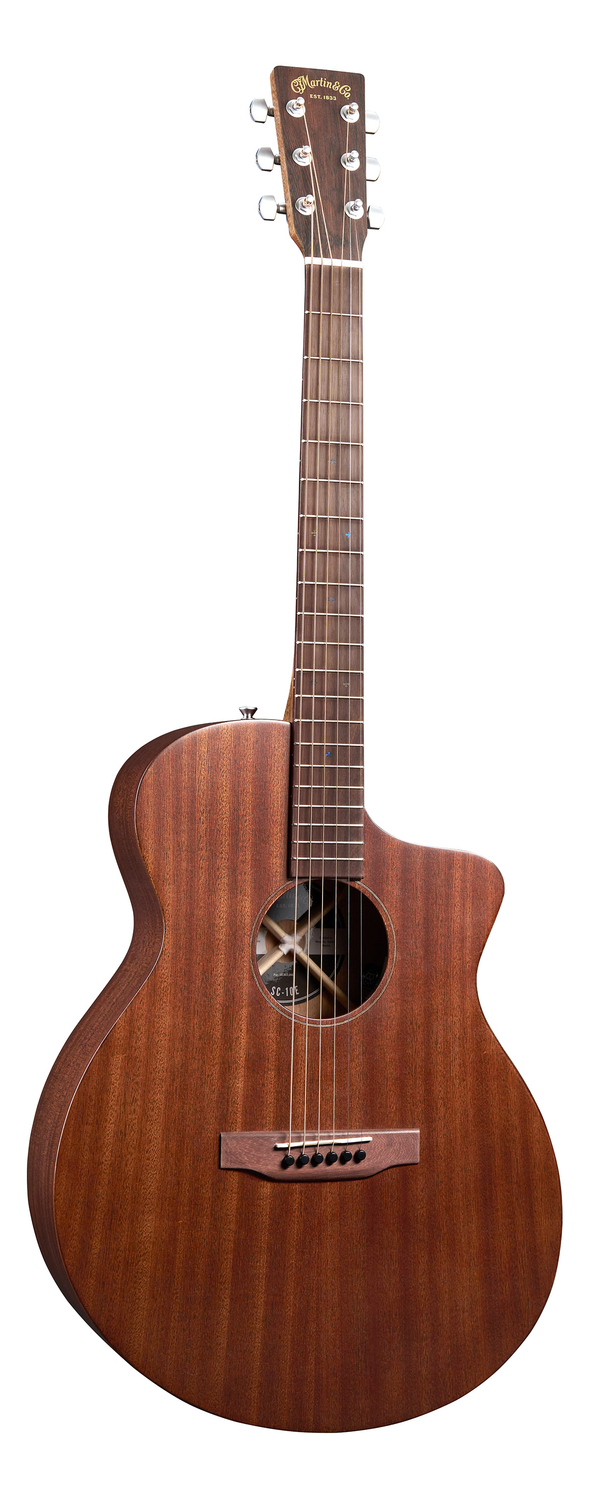 Martin SC-10E Modern Sapele Guitar image number 1