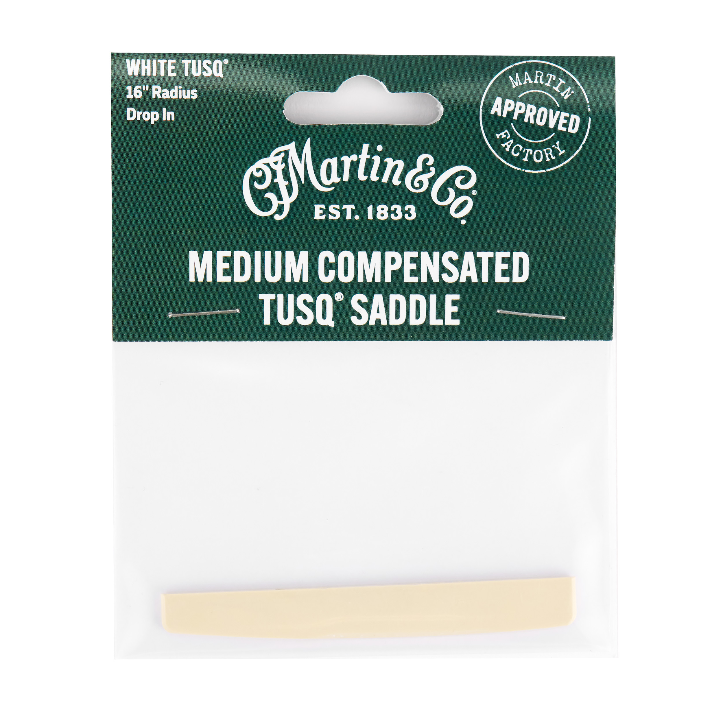 Martin Medium Compensated Tusq Saddle image number 1