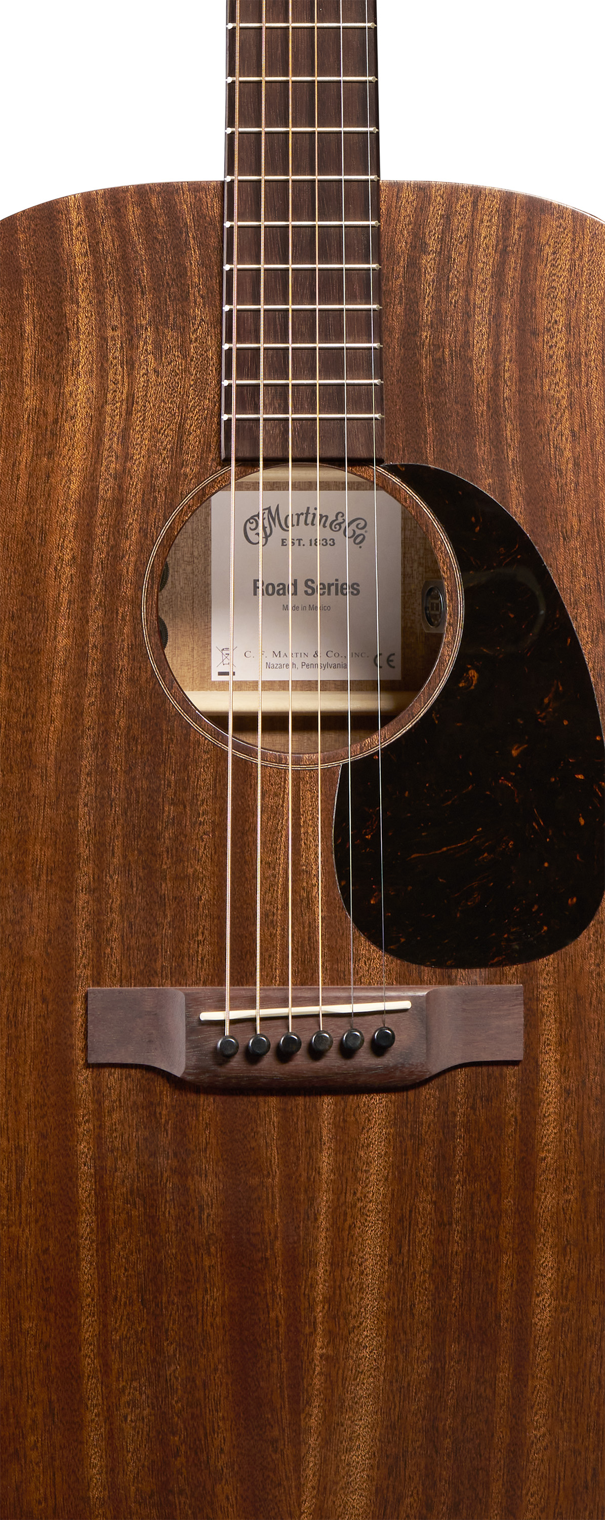 Body of Martin D-10E Retro Sapele Guitar image number 3