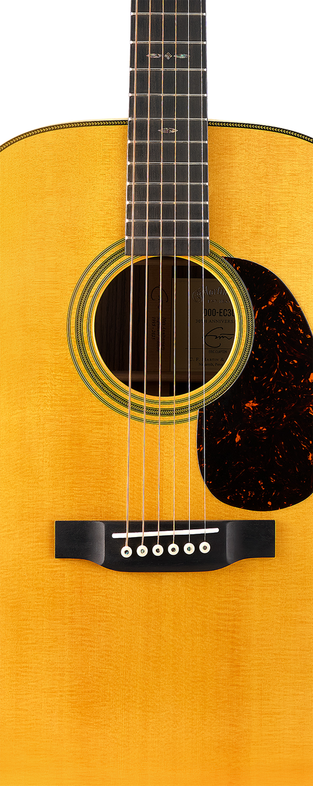 Body of Martin 000-EC 30th Anniversary Guitar image number 3