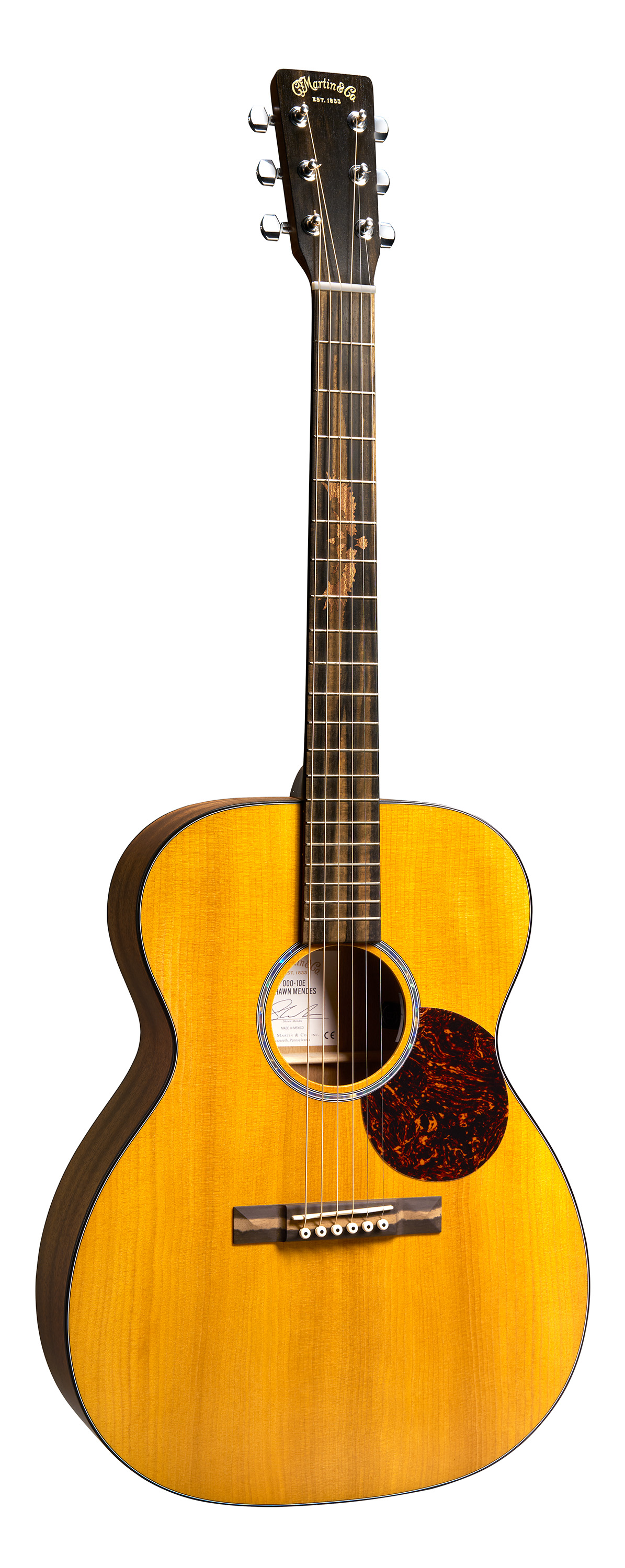 Front of 000-10E Shawn Mendes Martin Guitar image number 1