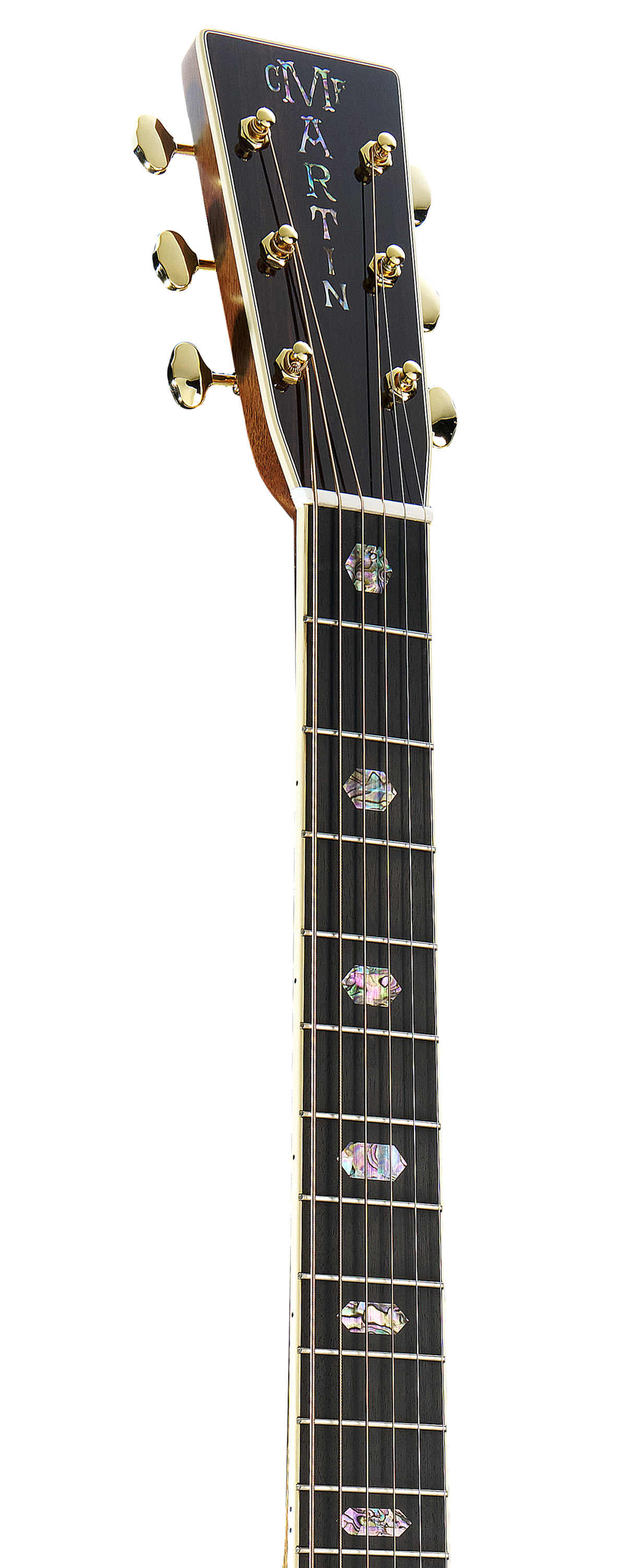 Headstock and Neck of Martin D-41 Guitar image number 4