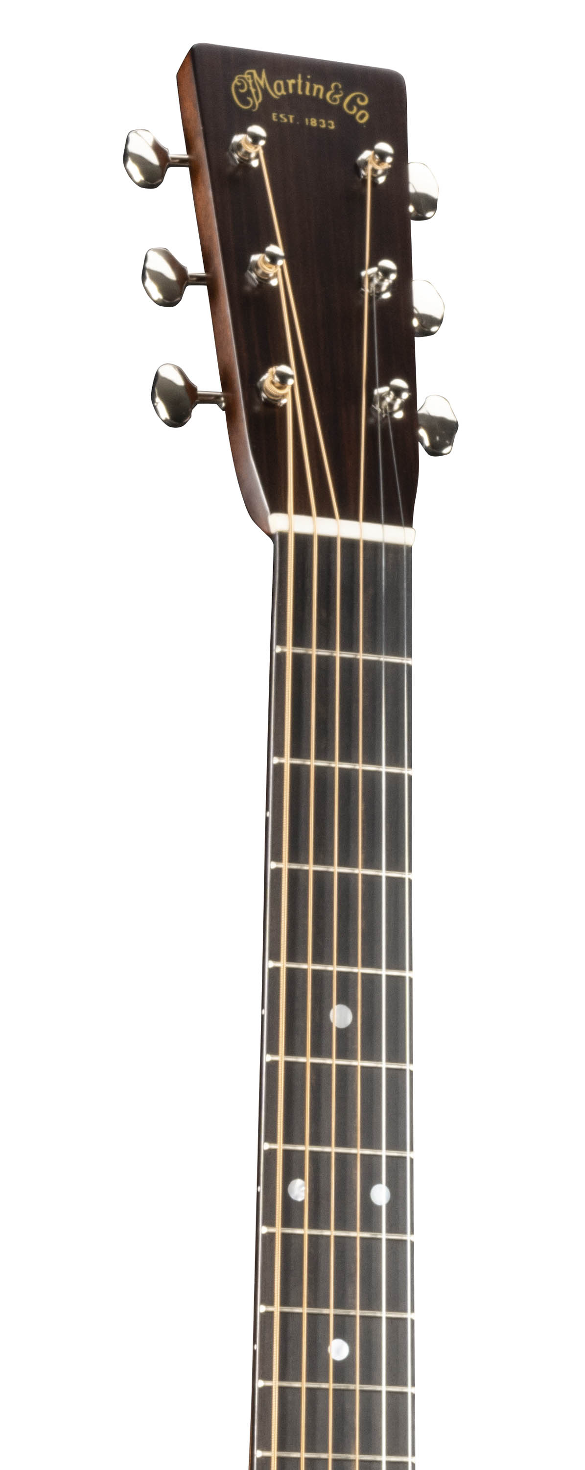Headstock and Neck of Martin SC-28E Guitar image number 4