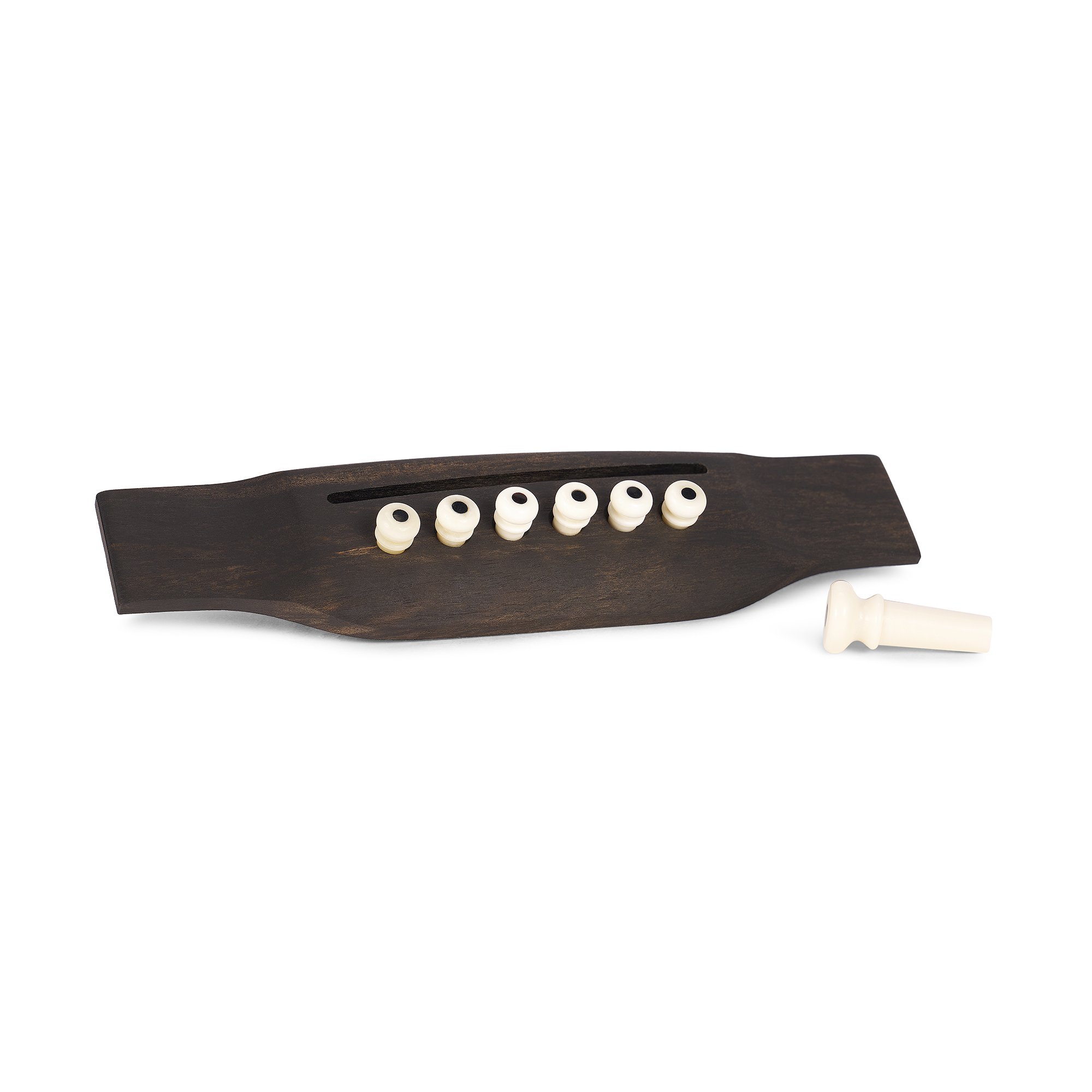 Martin Black Inlay Bone Bridge Pins image number 4