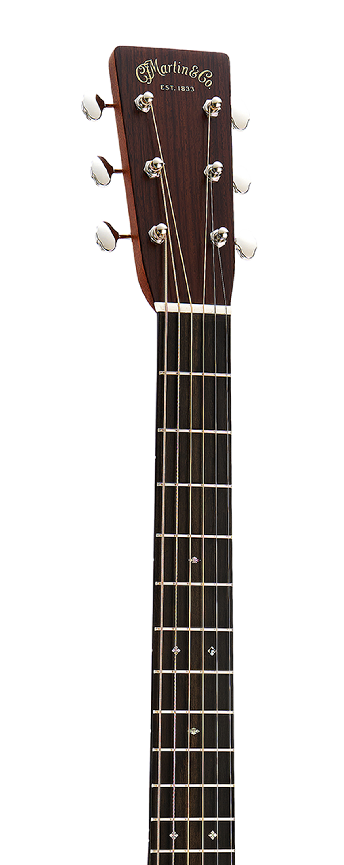 Headstock and Neck of Martin Gloss 1935 Sunburst 000-28 Guitar image number 4