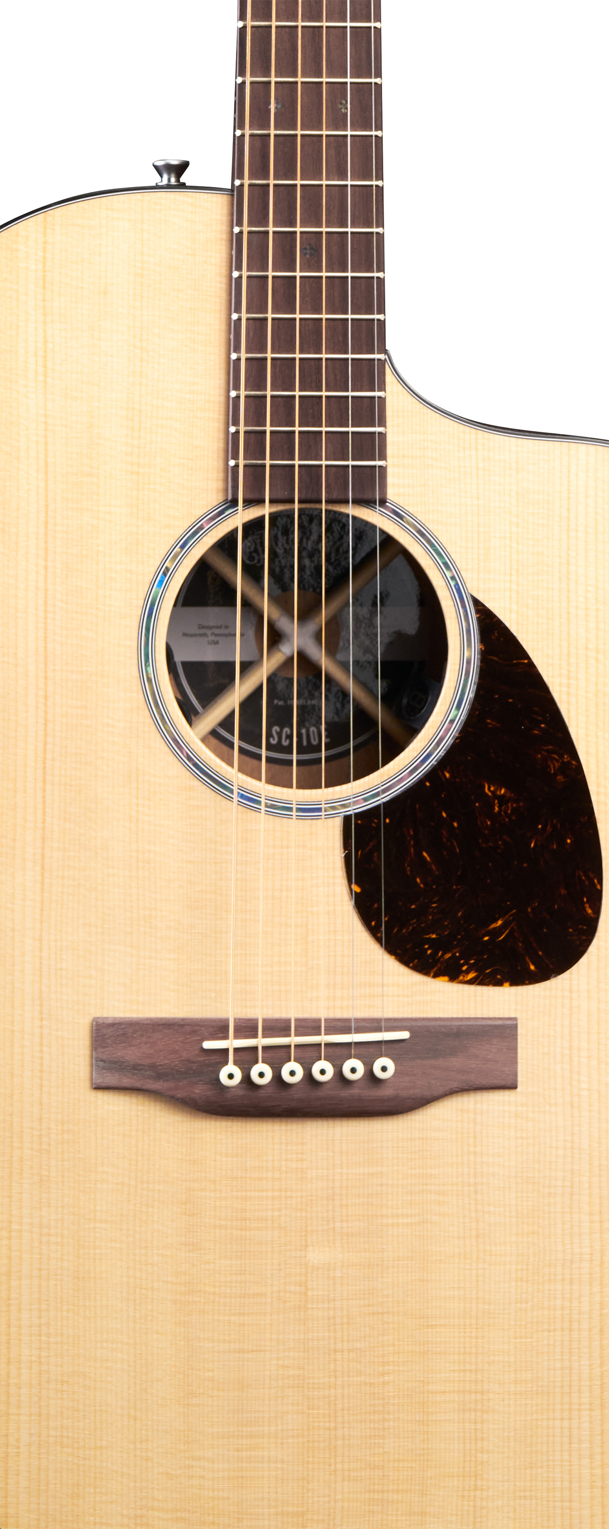 Body of Martin SC-10E Modern Guitar image number 3