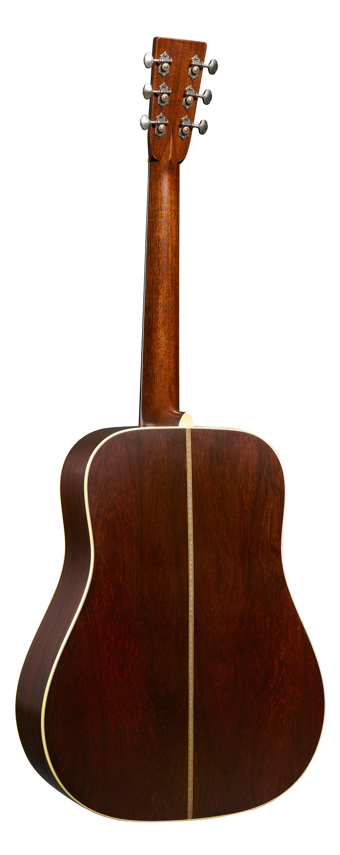 Back of Martin Custom Shop D-28 1937 Madagascar Rosewood Guitar image number 2