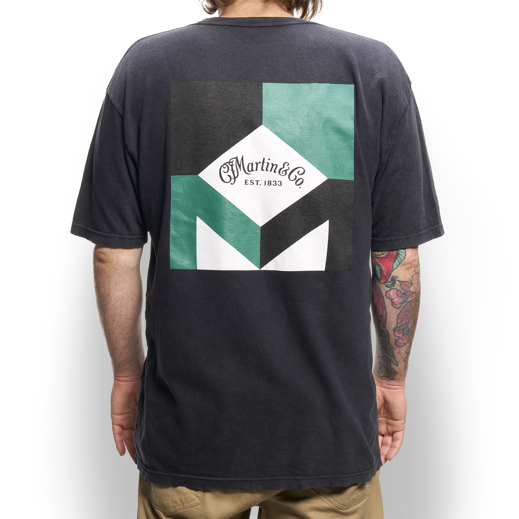 Back of Martin Retro Logo T-Shirt image number 2