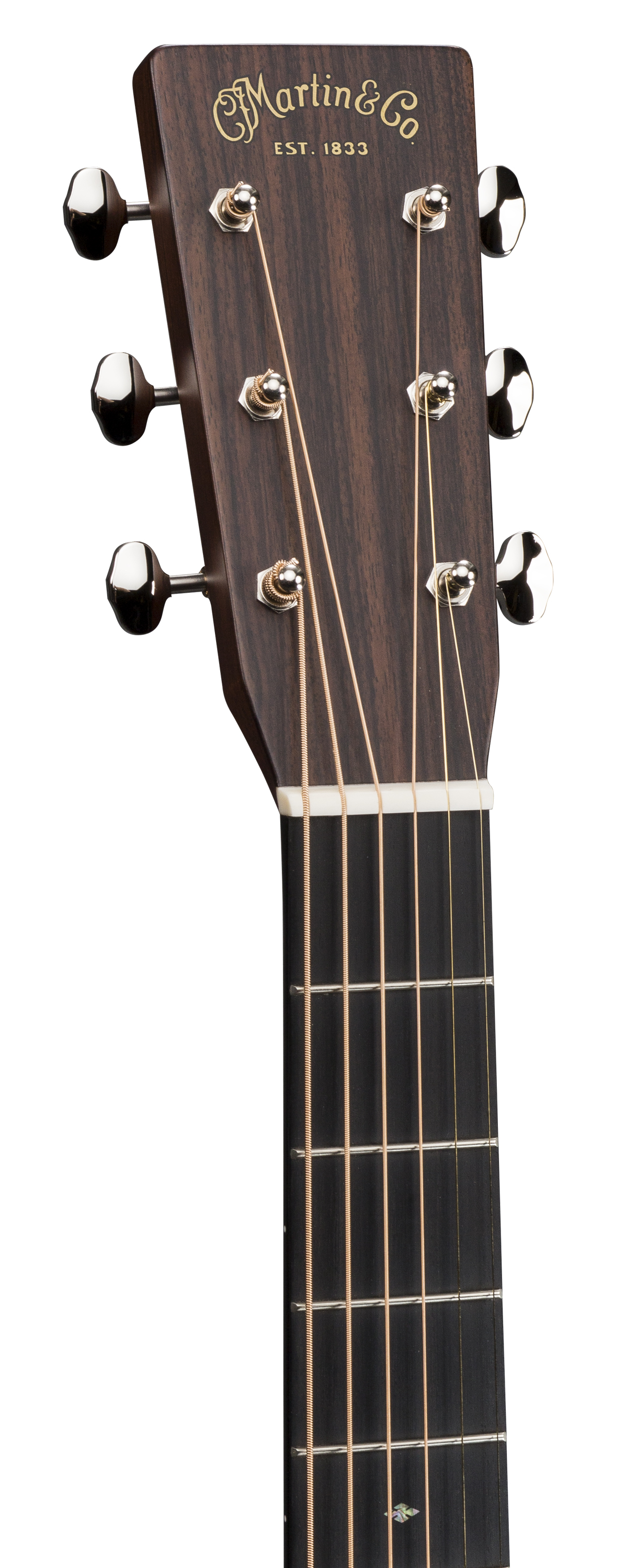 Headstock and Body of Martin HD-28E Guitar image number 3
