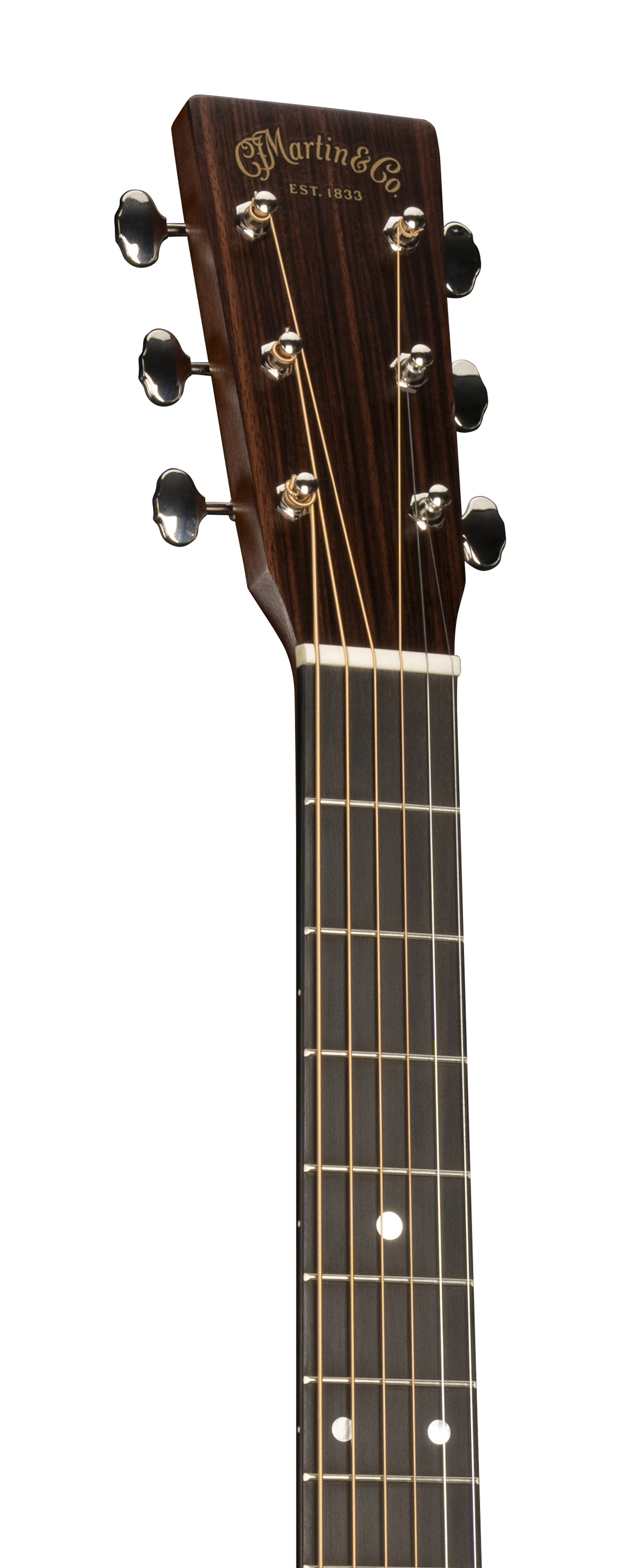 Headstock and Neck of Martin D-16E Rosewood Satin Guitar image number 4