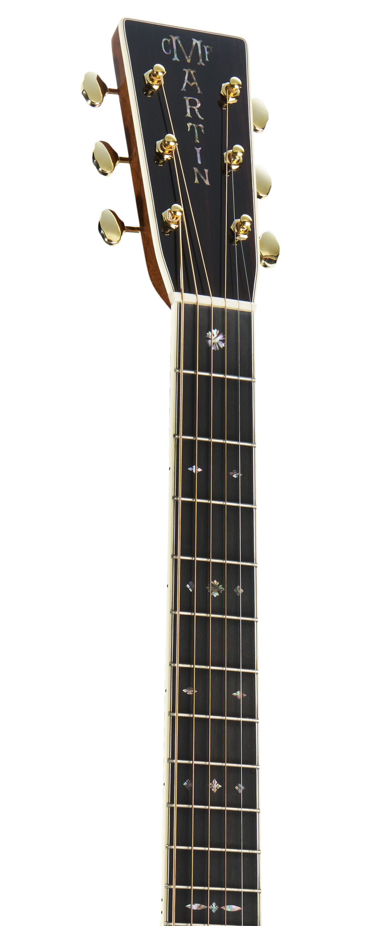 Headstock and Neck of Martin 000-42 Guitar image number 4