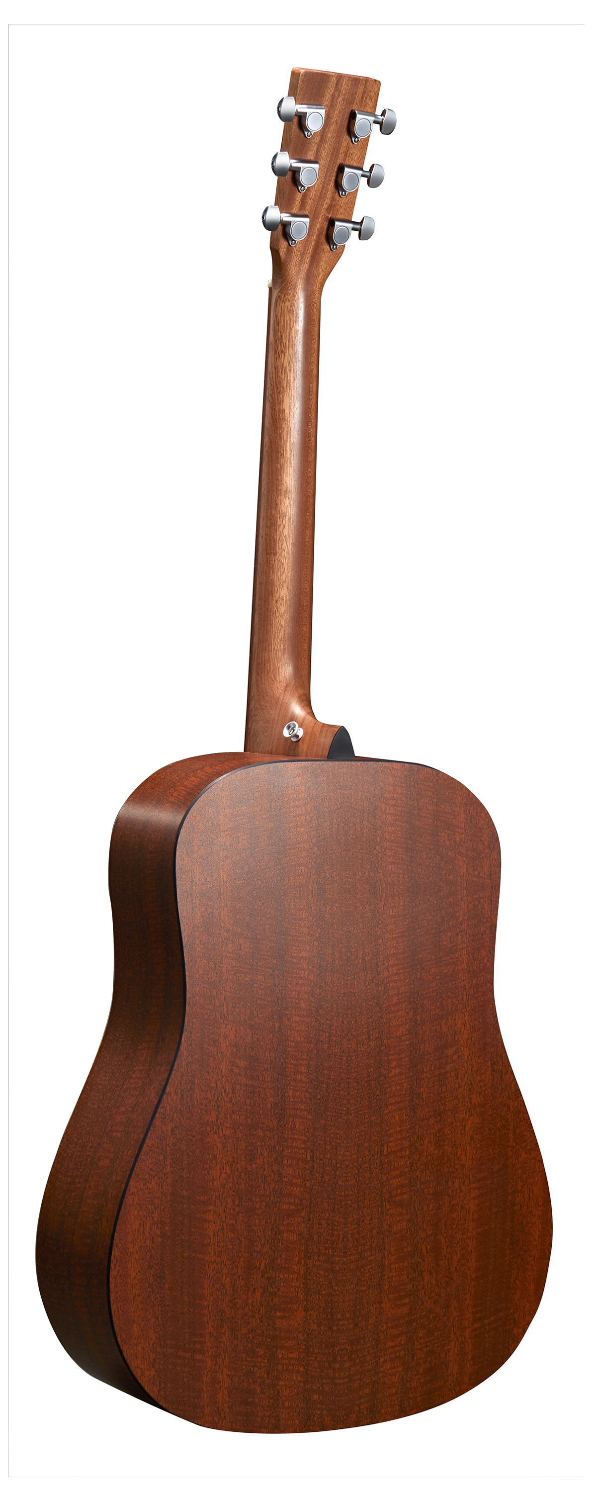 Back of Martin D-X2E Mahogany Guitar image number 2