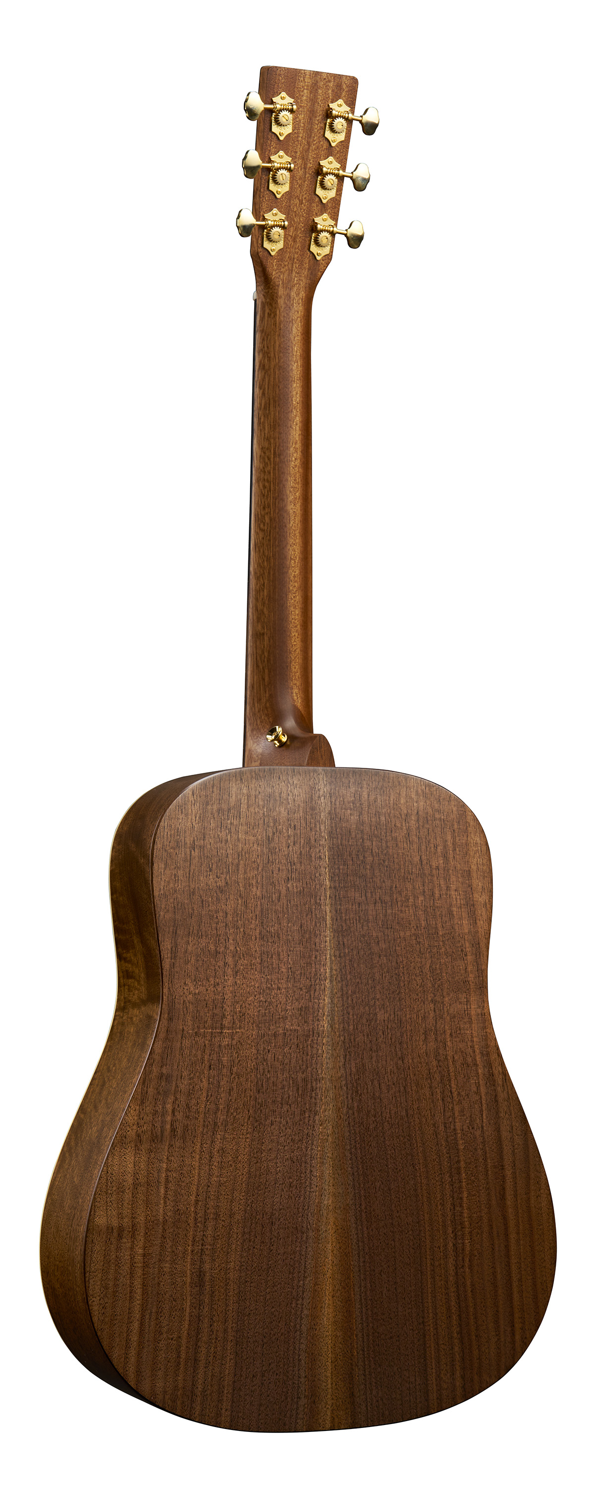 Back of Martin D Jr E Walnut Guitar image number 2