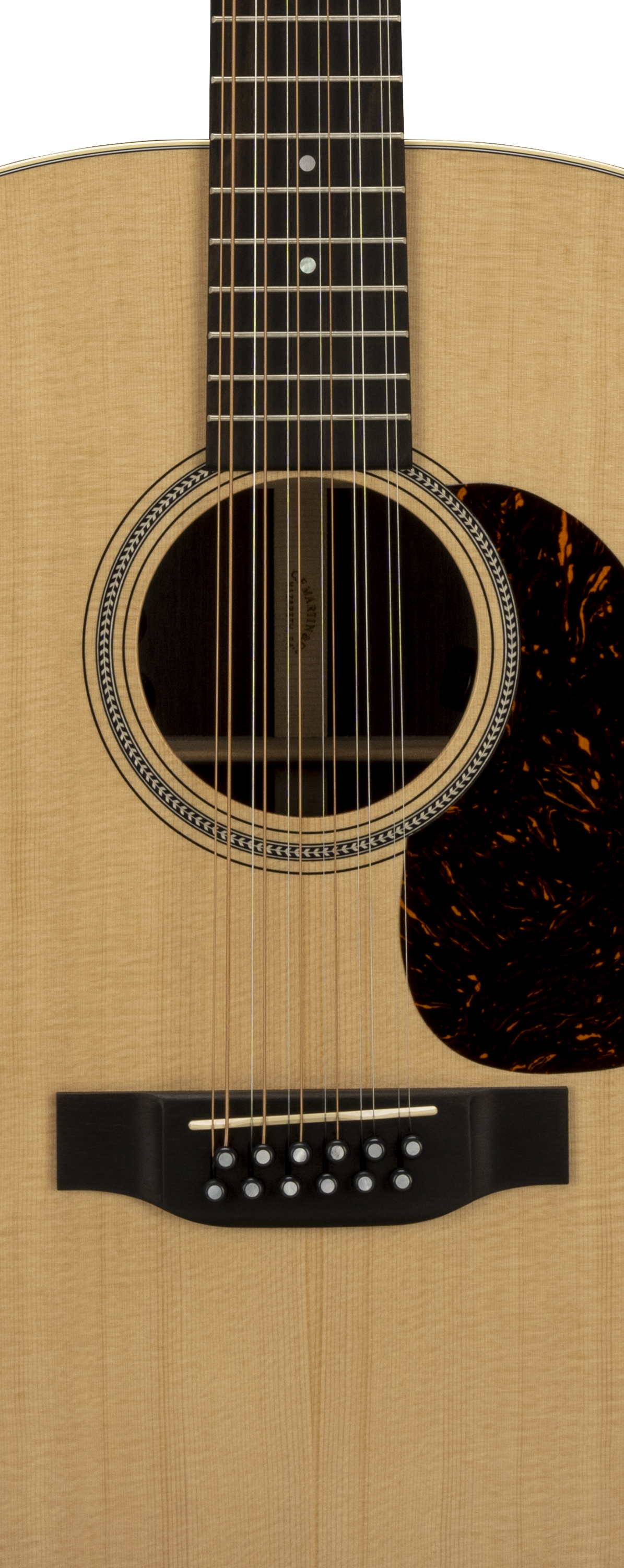 Body of Martin Grand J-16E 12-String Satin Guitar image number 3