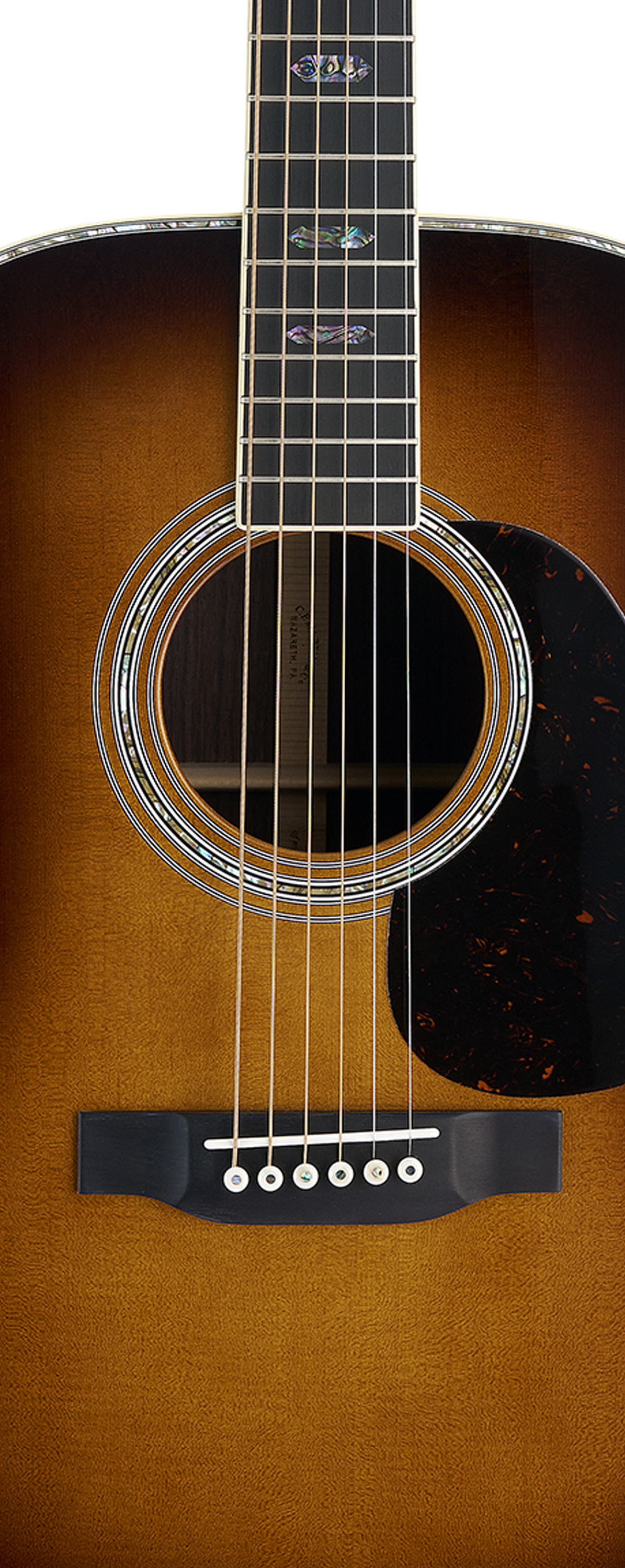 Body of Martin D-41 Gloss 1935 Sunburst Guitar image number 3