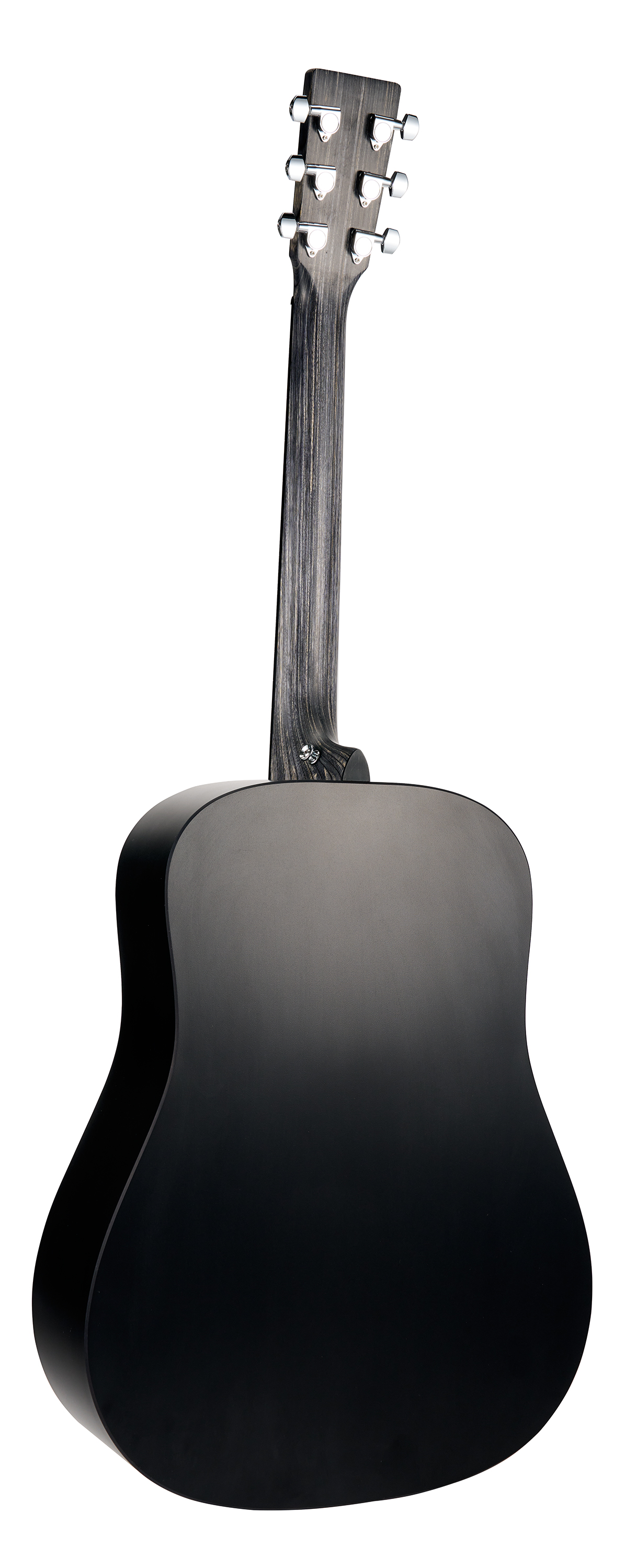 Back of Martin D-X1 Black Guitar image number 2