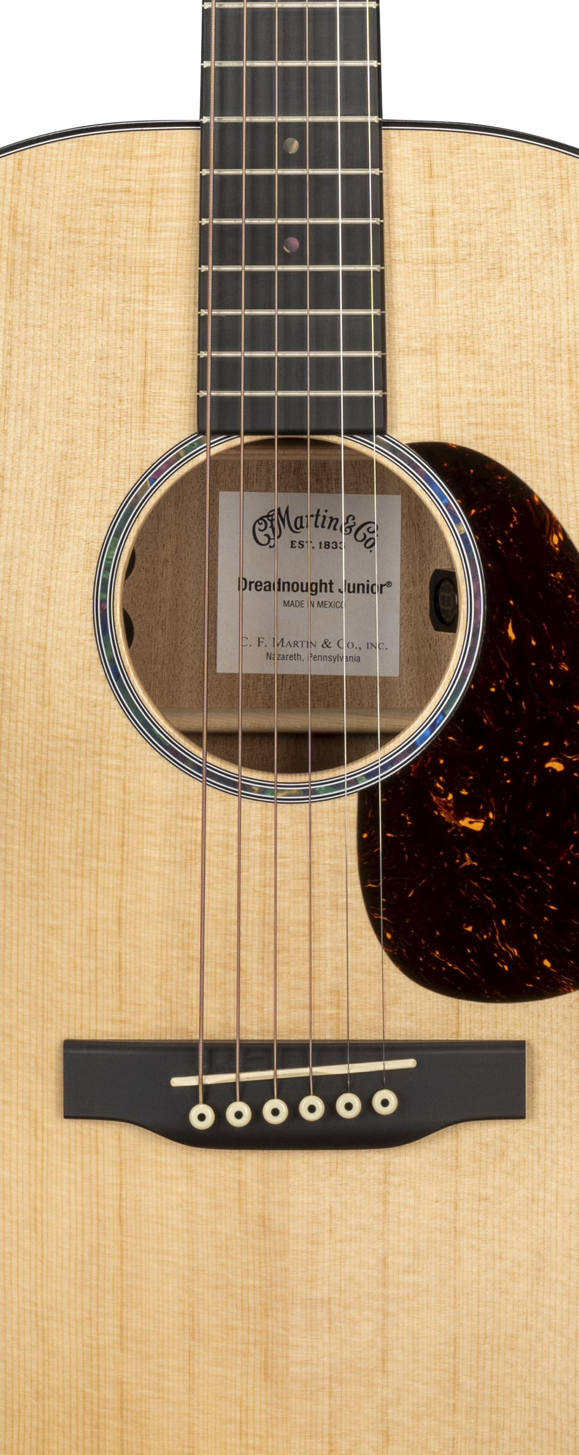 Body of Martin D Jr E Guitar image number 3