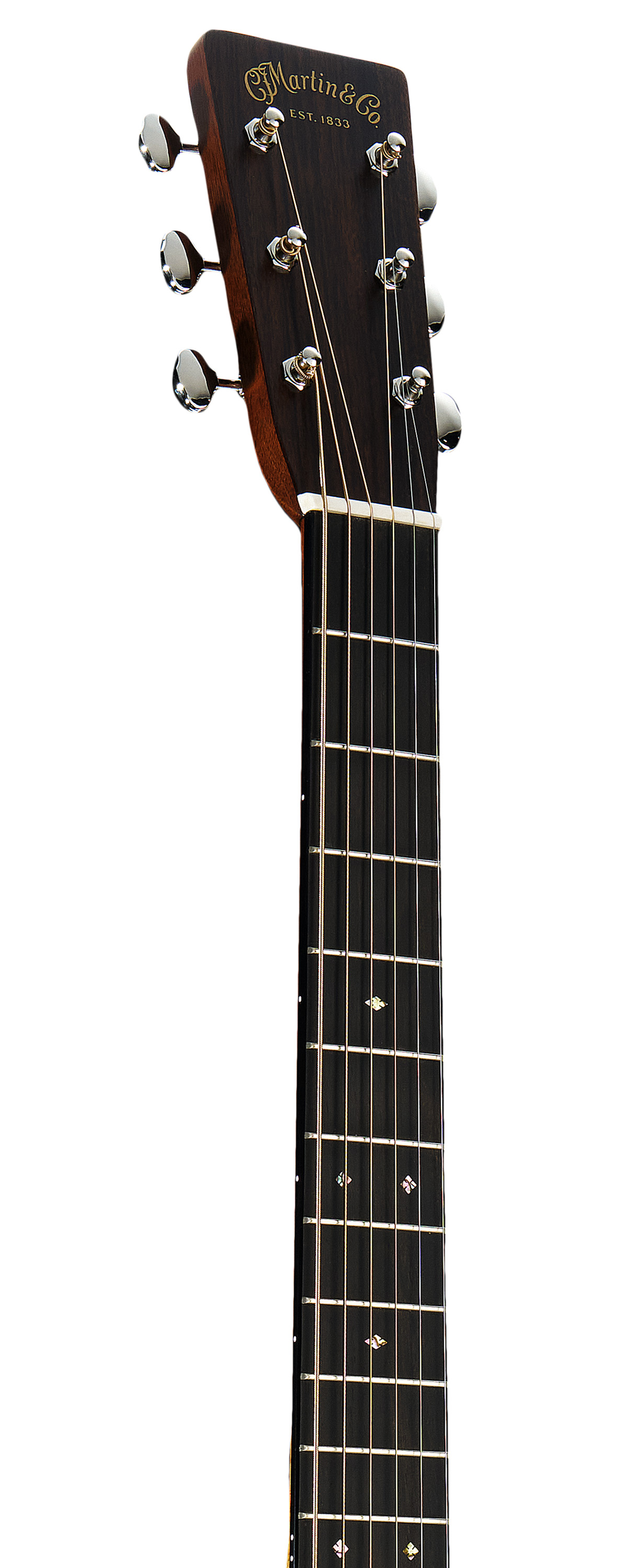 Headstock and Neck of Martin OM-28E Guitar image number 4