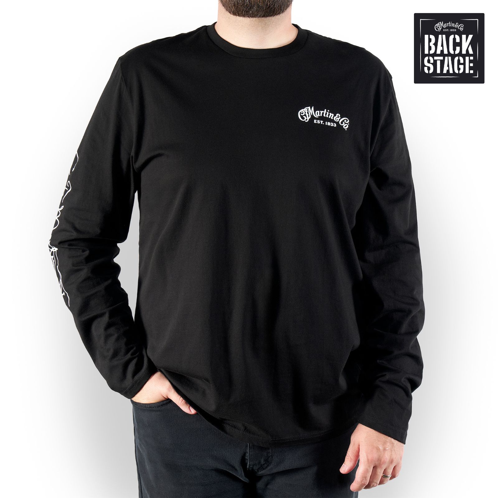 Martin Backstage Long Sleeved Tee image number 1