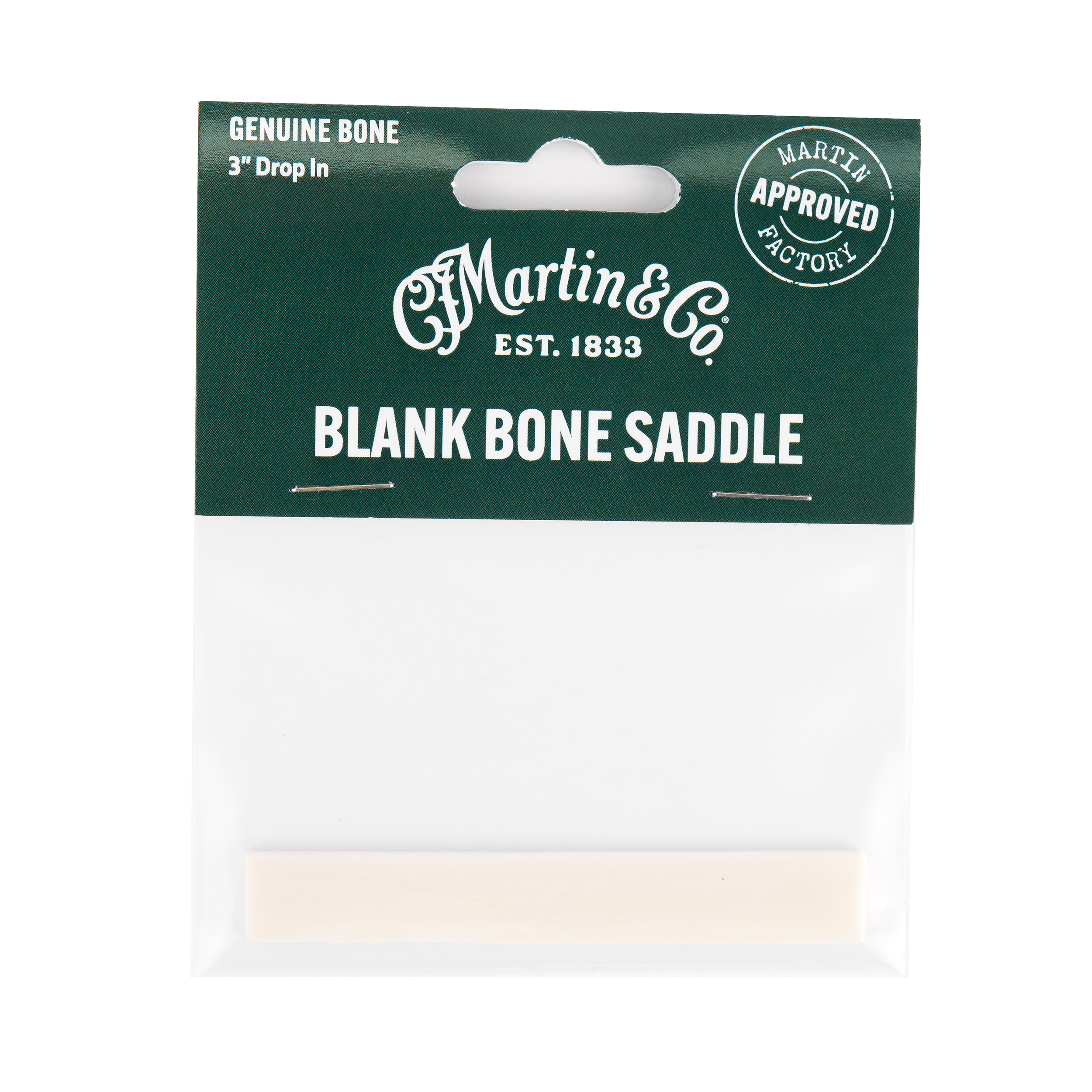 Martin Blank Bone Saddle image number 1