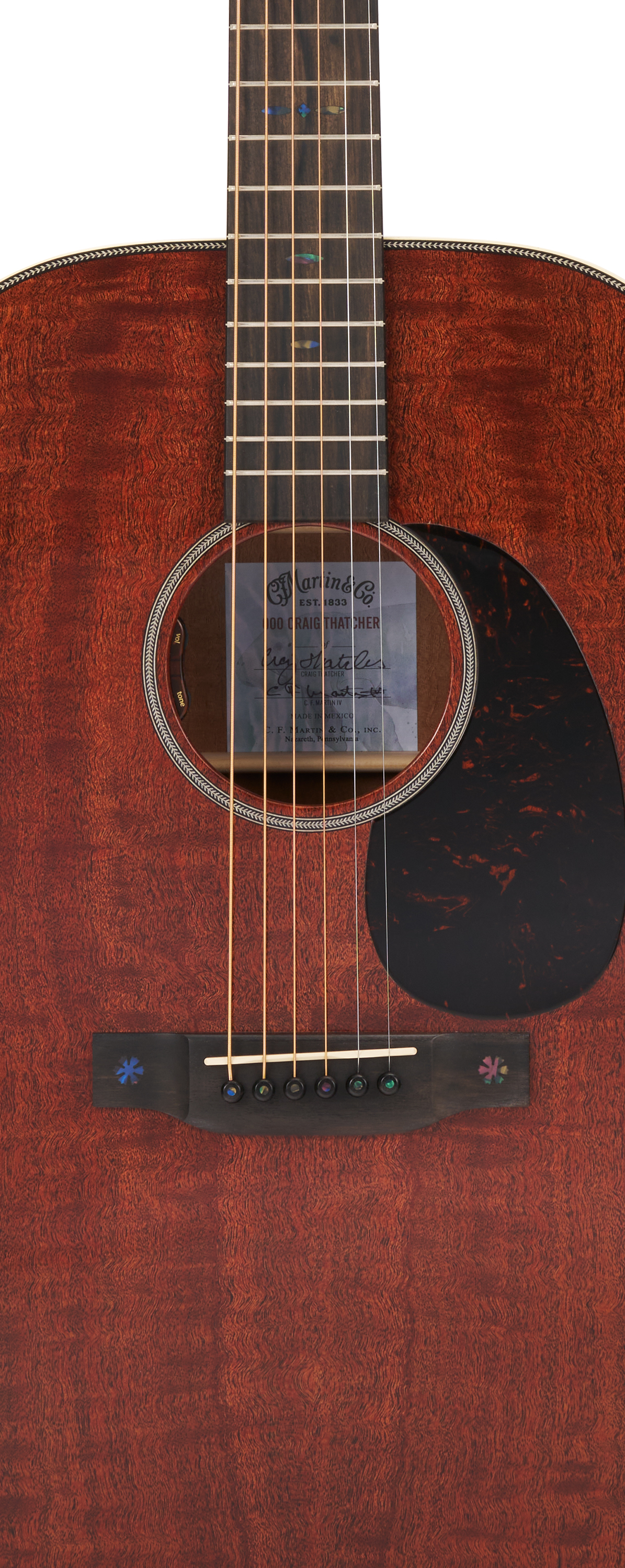 Body of Martin 000-11E Craig Thatcher Guitar image number 3