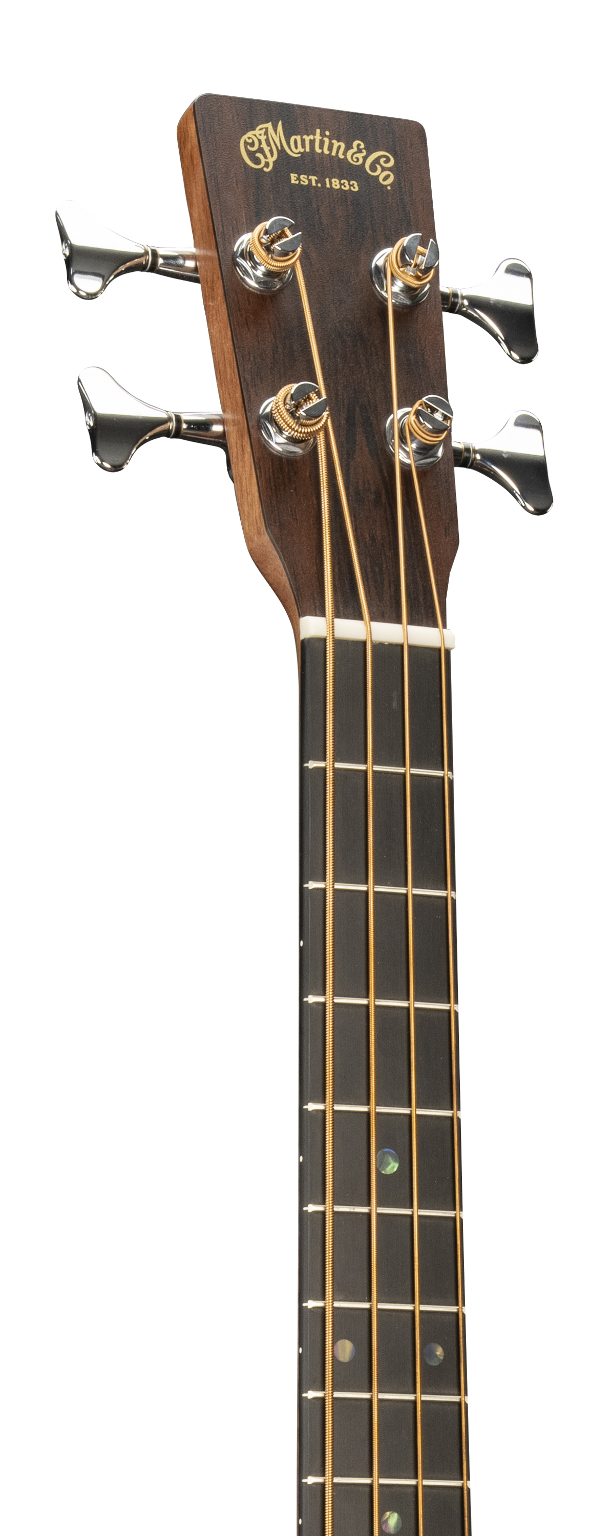 Headstock and Neck of Martin 000C Jr E Spruce Bass Guitar image number 4