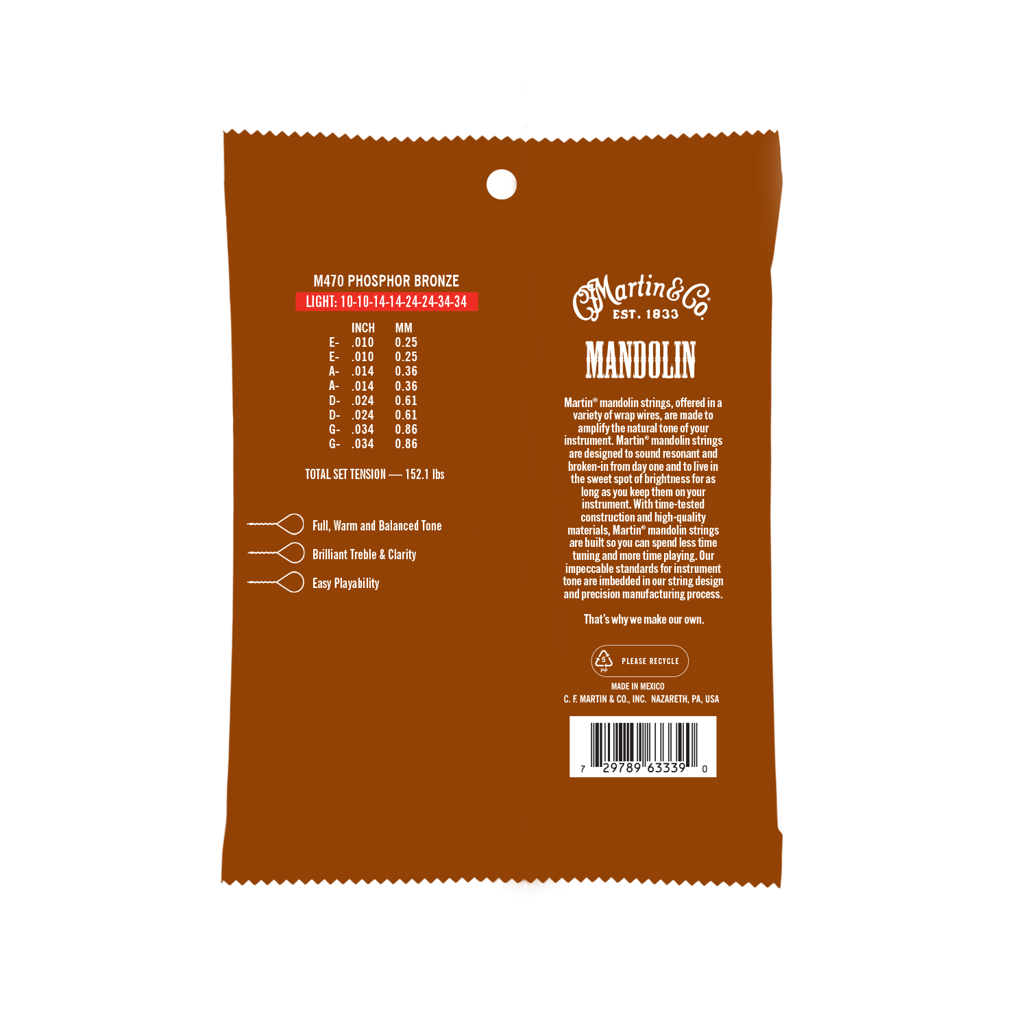 Mandolin Strings Phosphor Bronze image number 2
