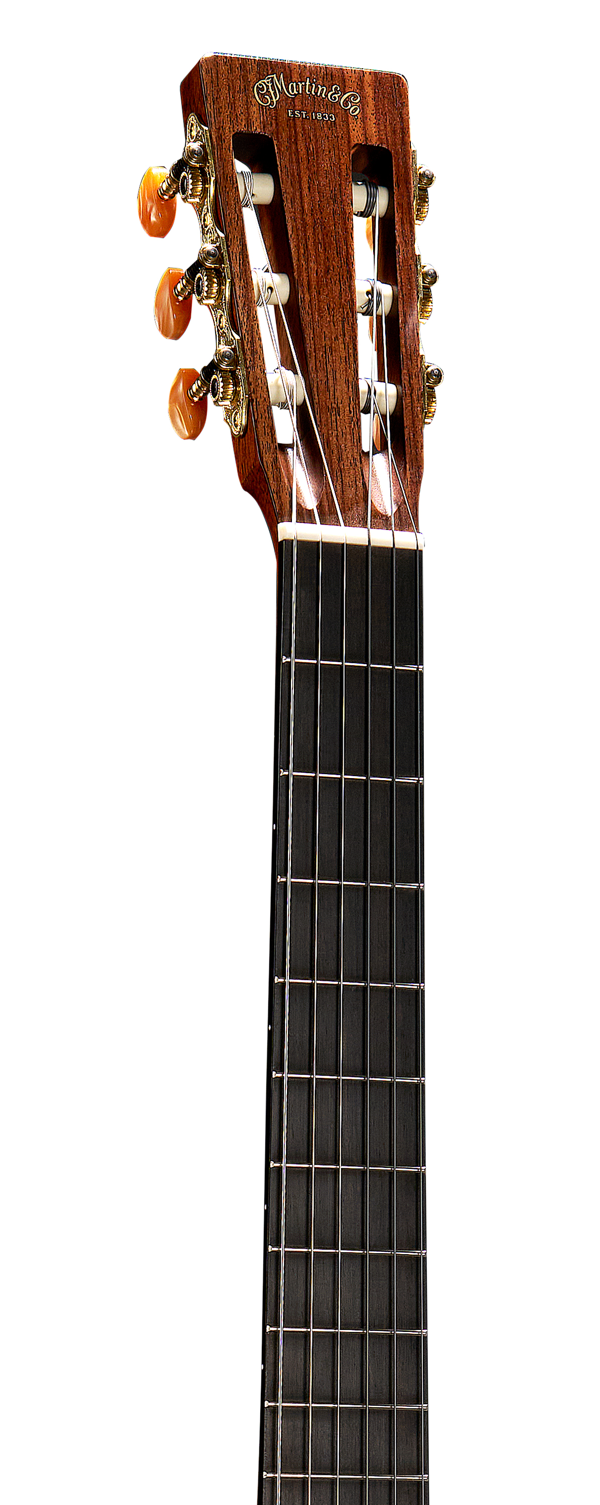 Headstock and Neck of Martin 000C12-16E Satin Guitar image number 4
