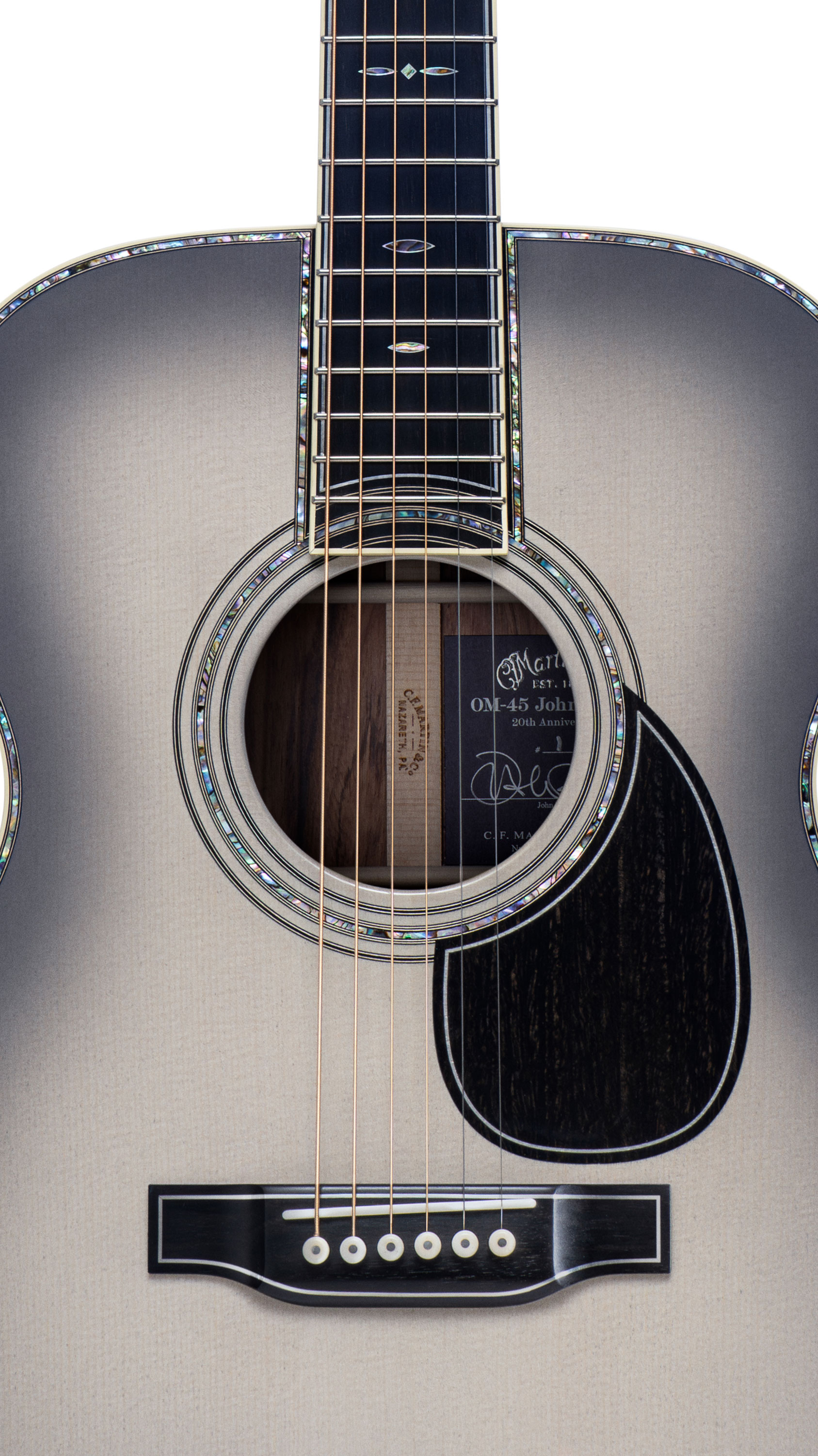 Body of Martin OM-45 John Mayer 20th Anniversary Guitar image number 3