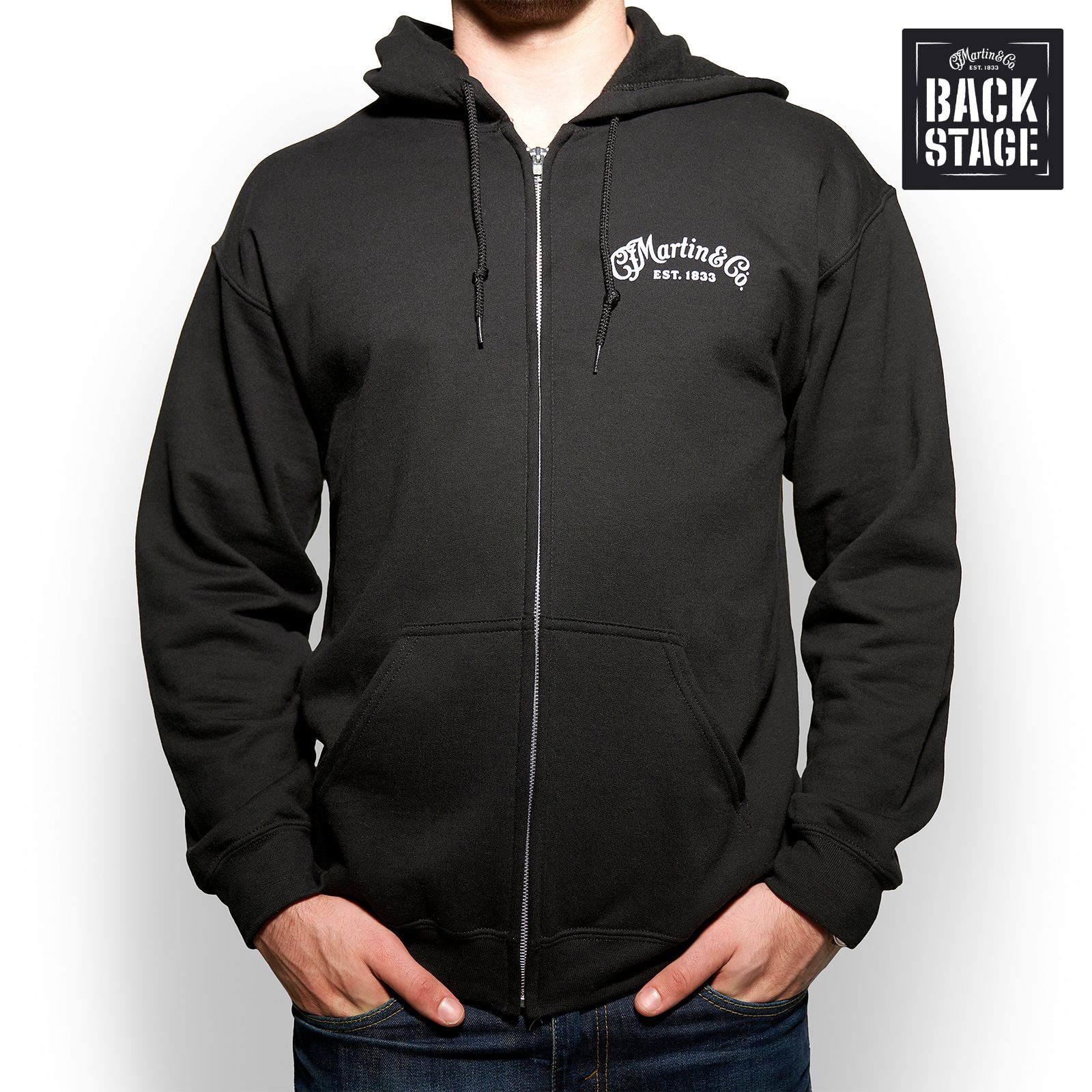 Martin Backstage Logo Full Zip Hoodie image number 1