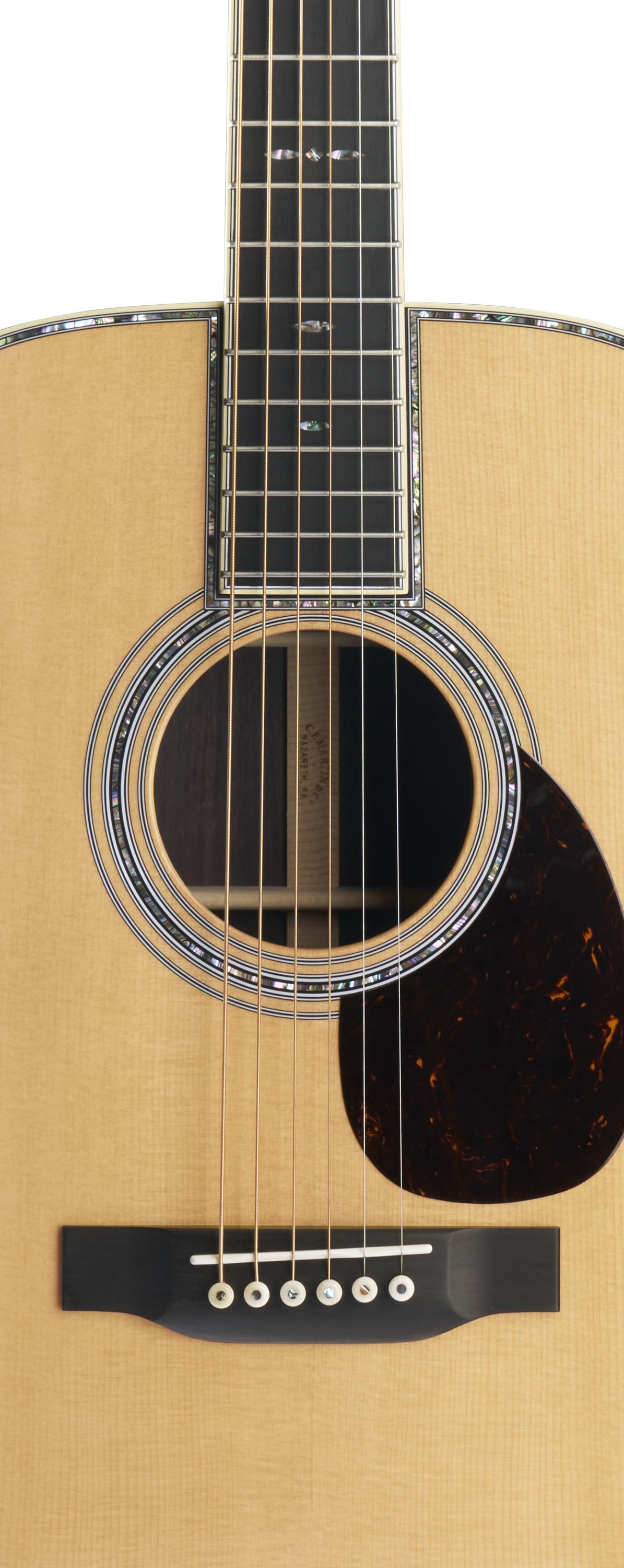 Body of Martin OM-42 Guitar image number 3