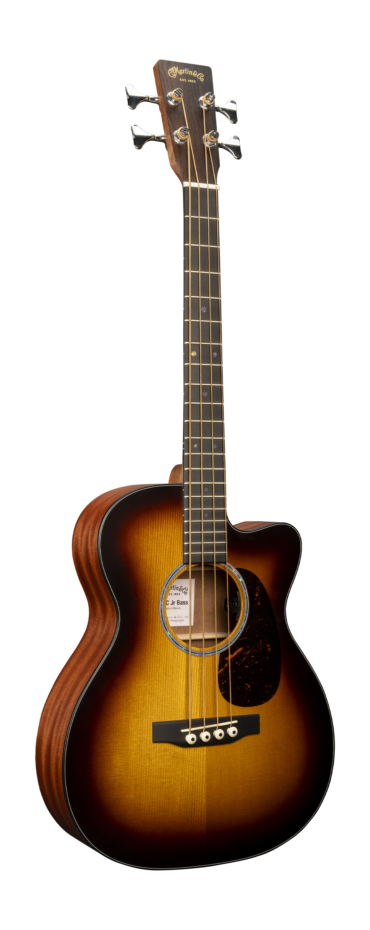 Martin 000C Jr E Bass Burst Guitar image number 1
